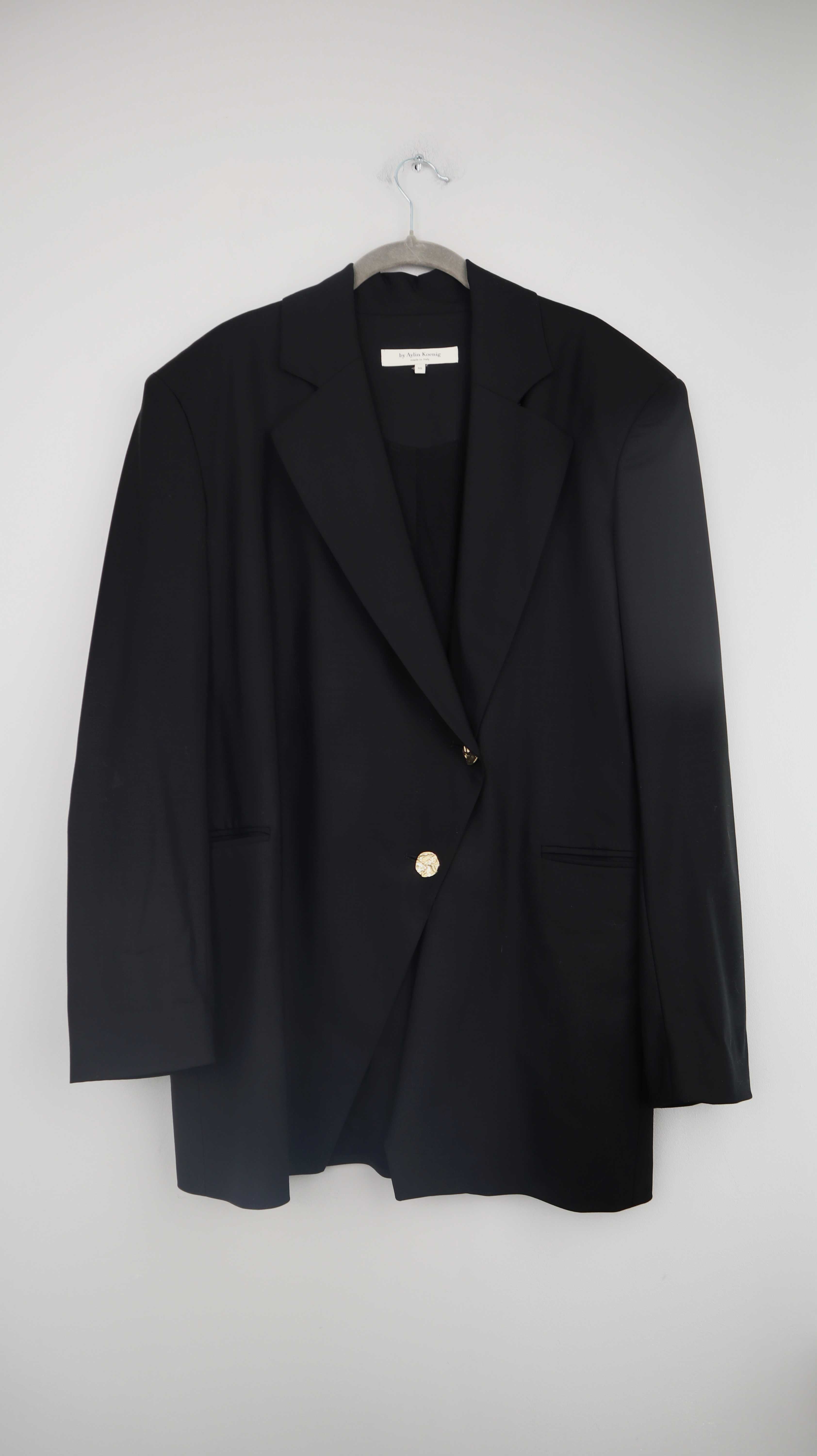 by Aylin König Blazer oversized Schwarz XS Schulterpolster boxy