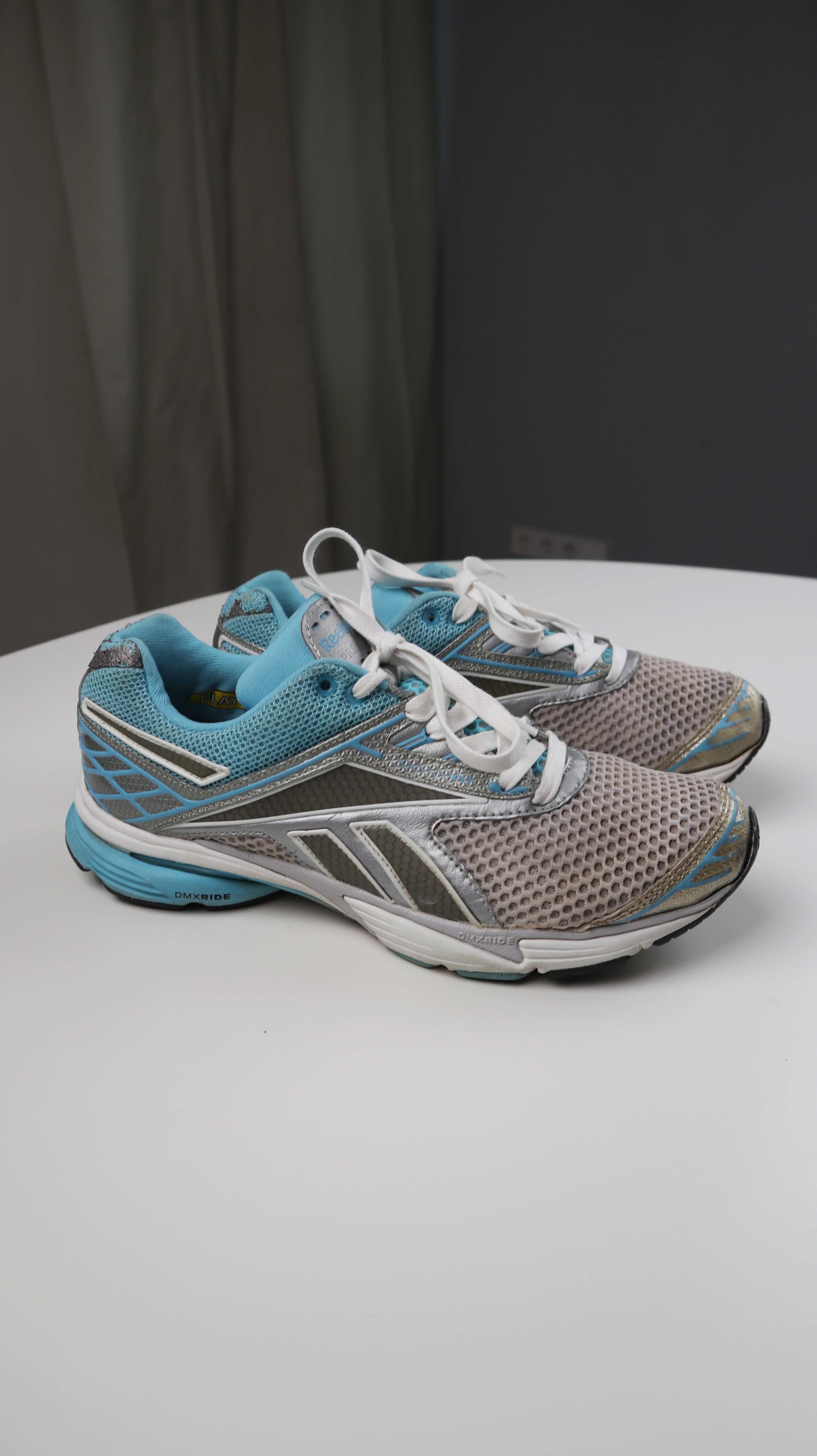 Reebok Sneaker Turnschuhe 41 blau grau Silber Sportschuhe