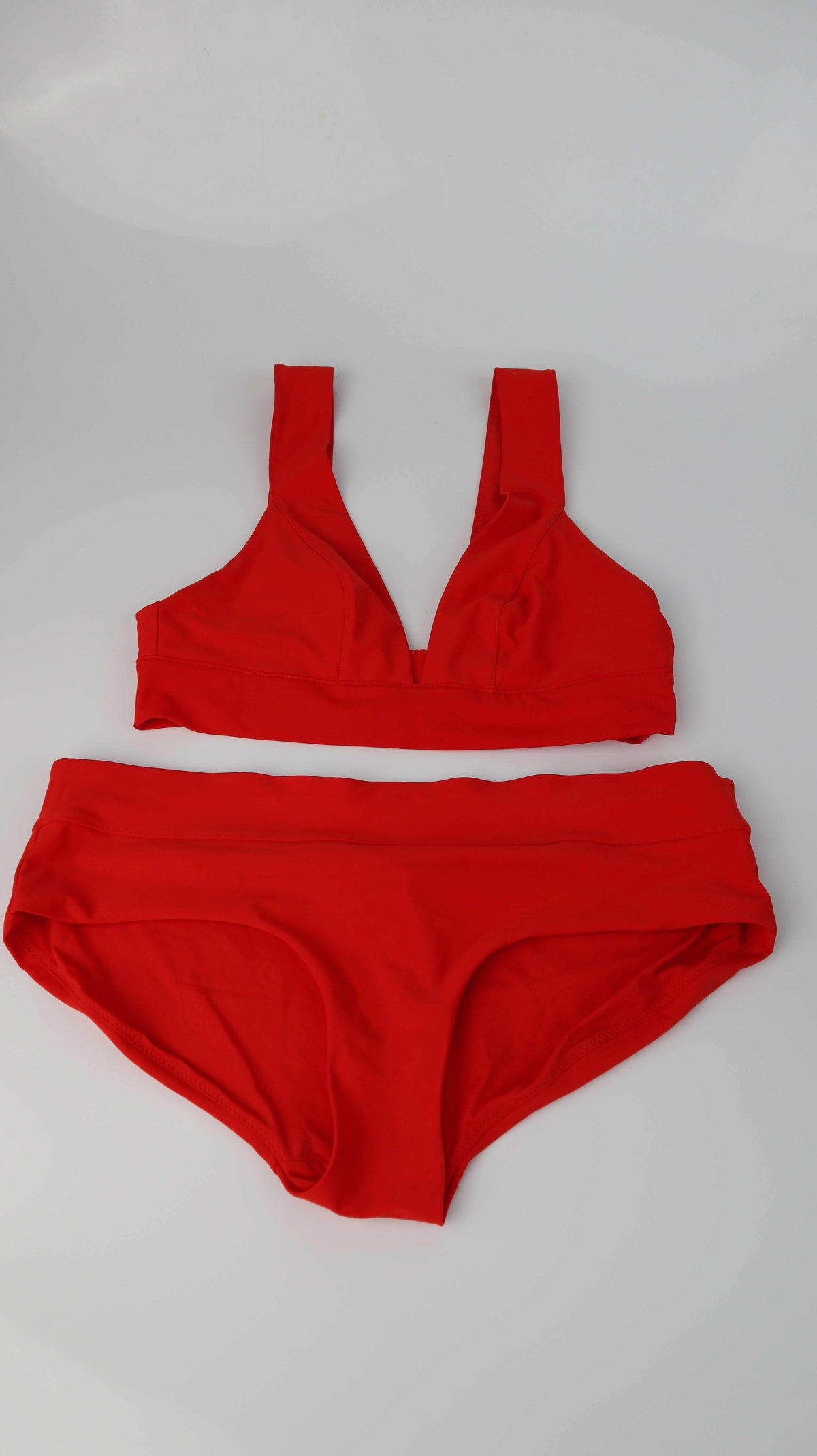&other stories Bikini rot Bademode 40 L 38 M Bustier Set