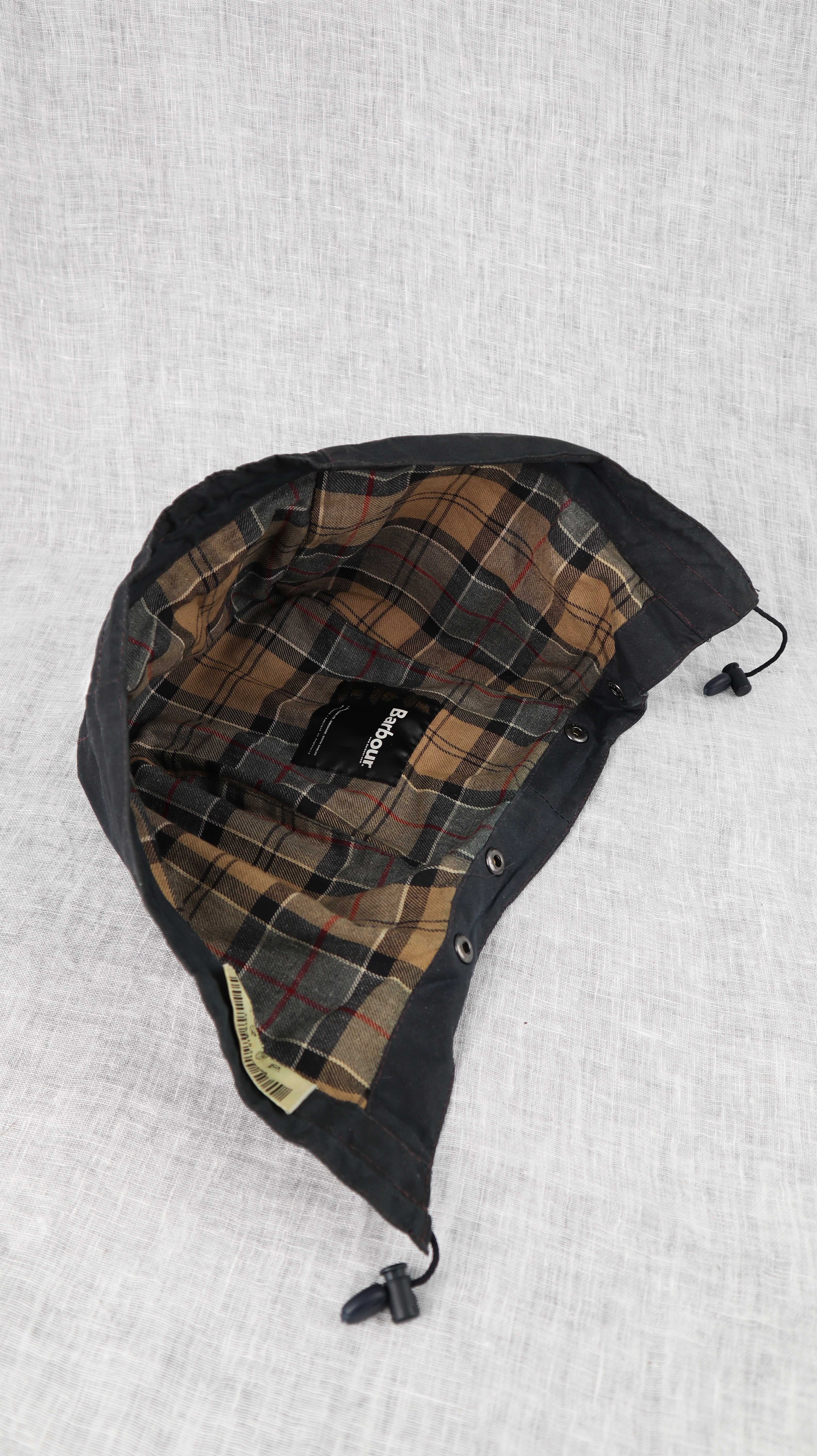 Barbour Kapuze Wachskapuze dunkelgrün blau dunkelblau Wax Cotton