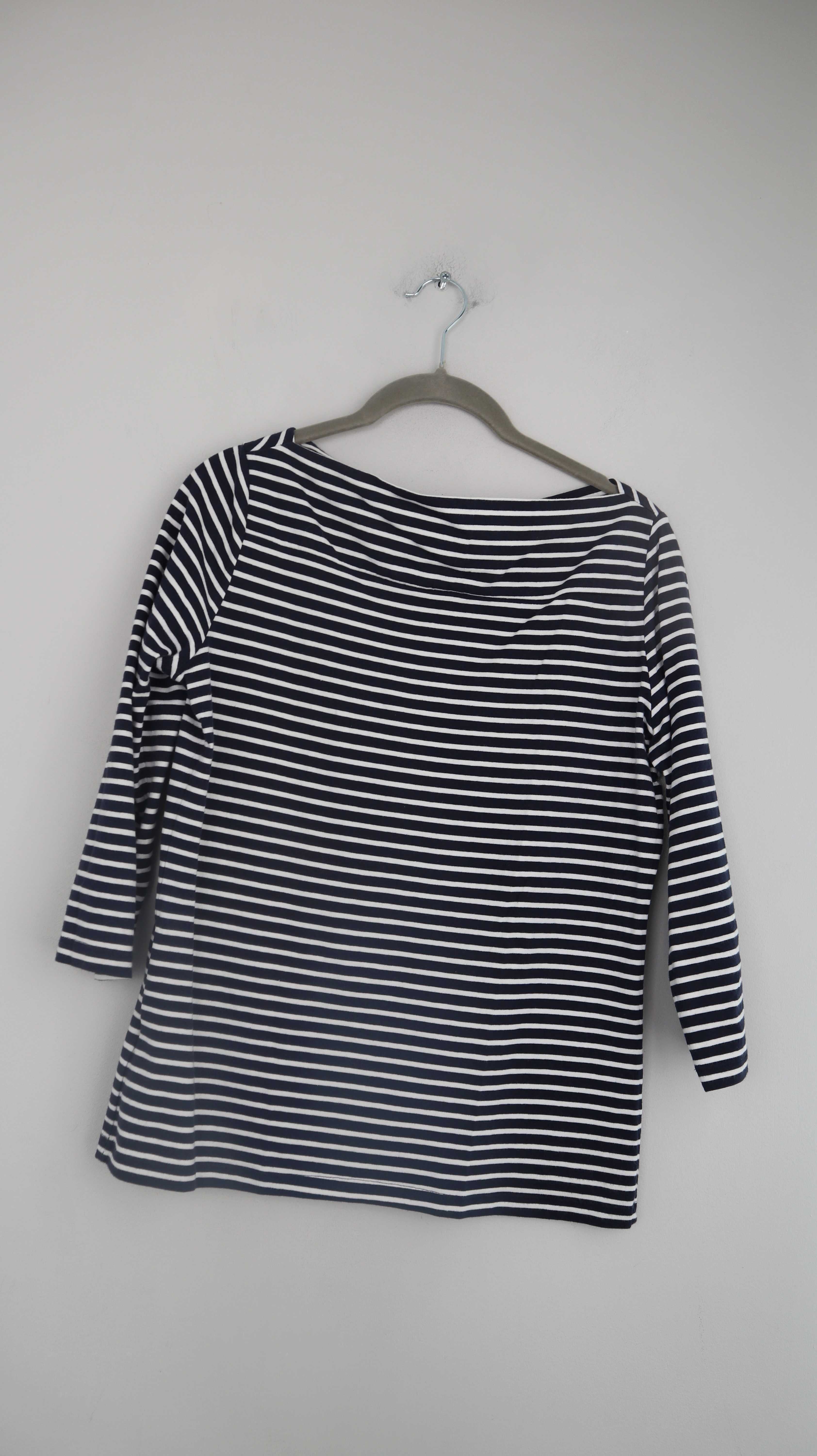 Laura Torelli NKD Shirt gestreift Oberteil Longsleeve Blau weiß 36 S