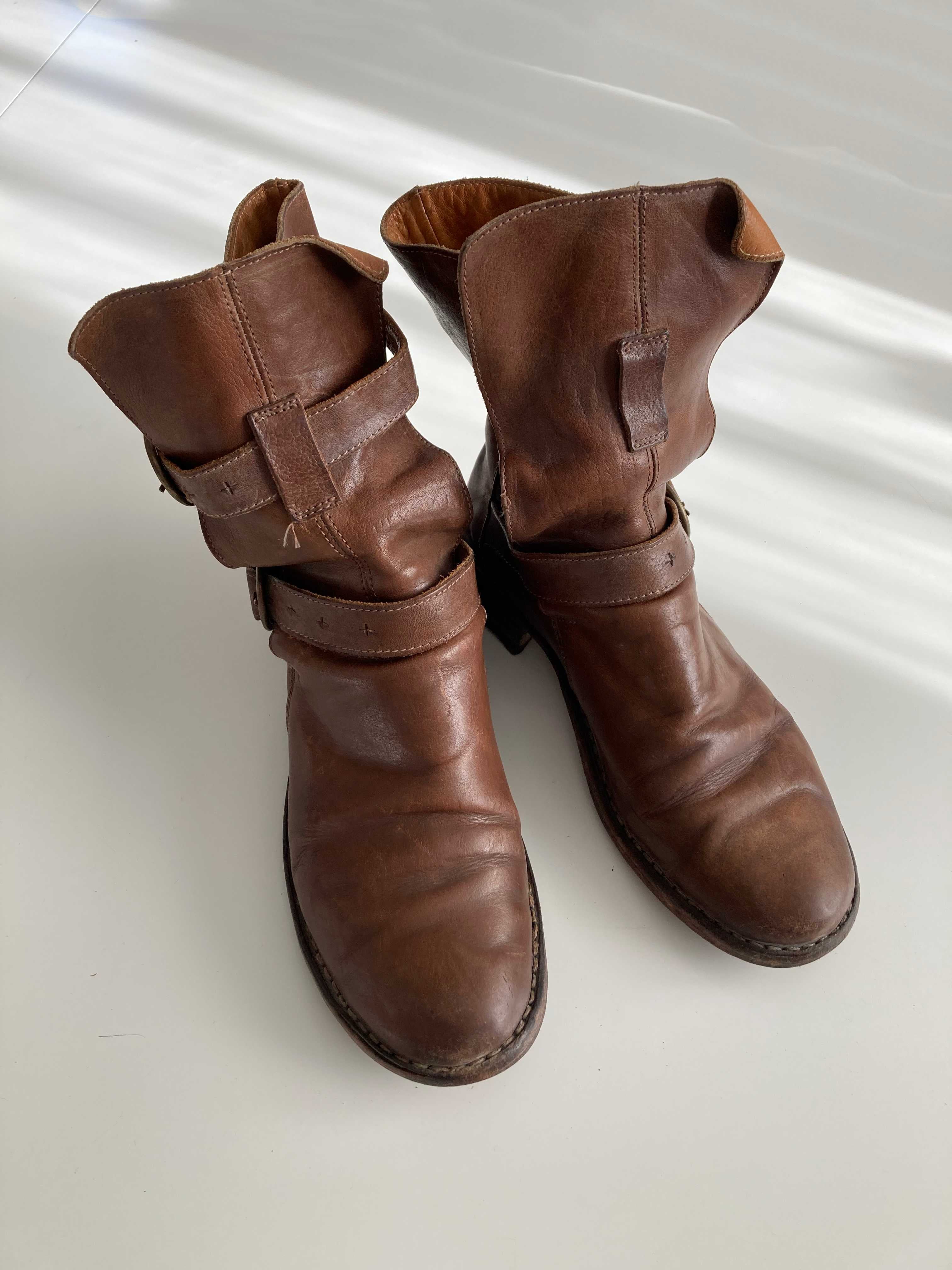 Fiorentini & Baker Stiefel Stiefeletten Braun 38 used Boots