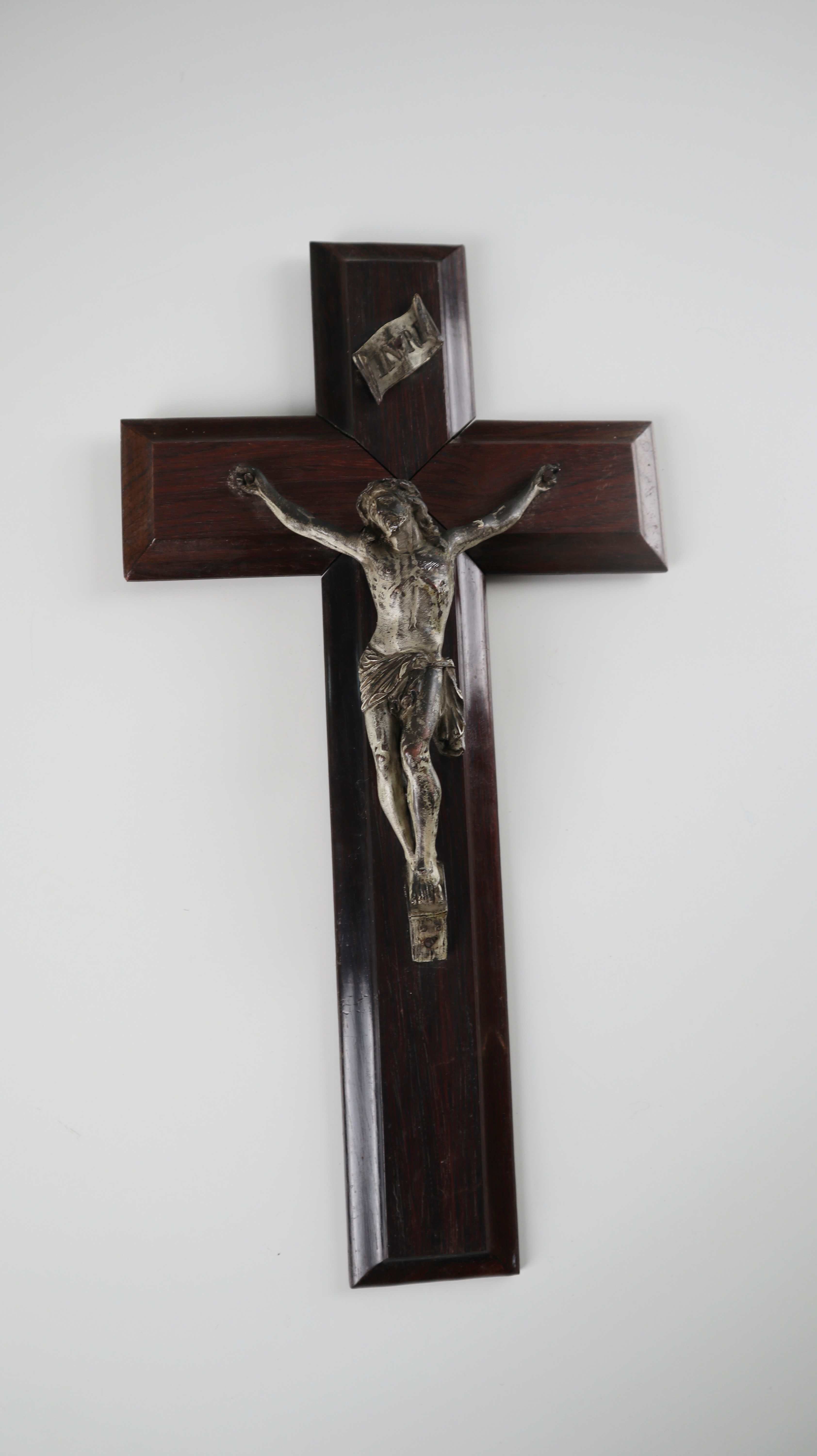 Kruzifix Kreuz Jesus Holzkreuz Französisch Frankreich