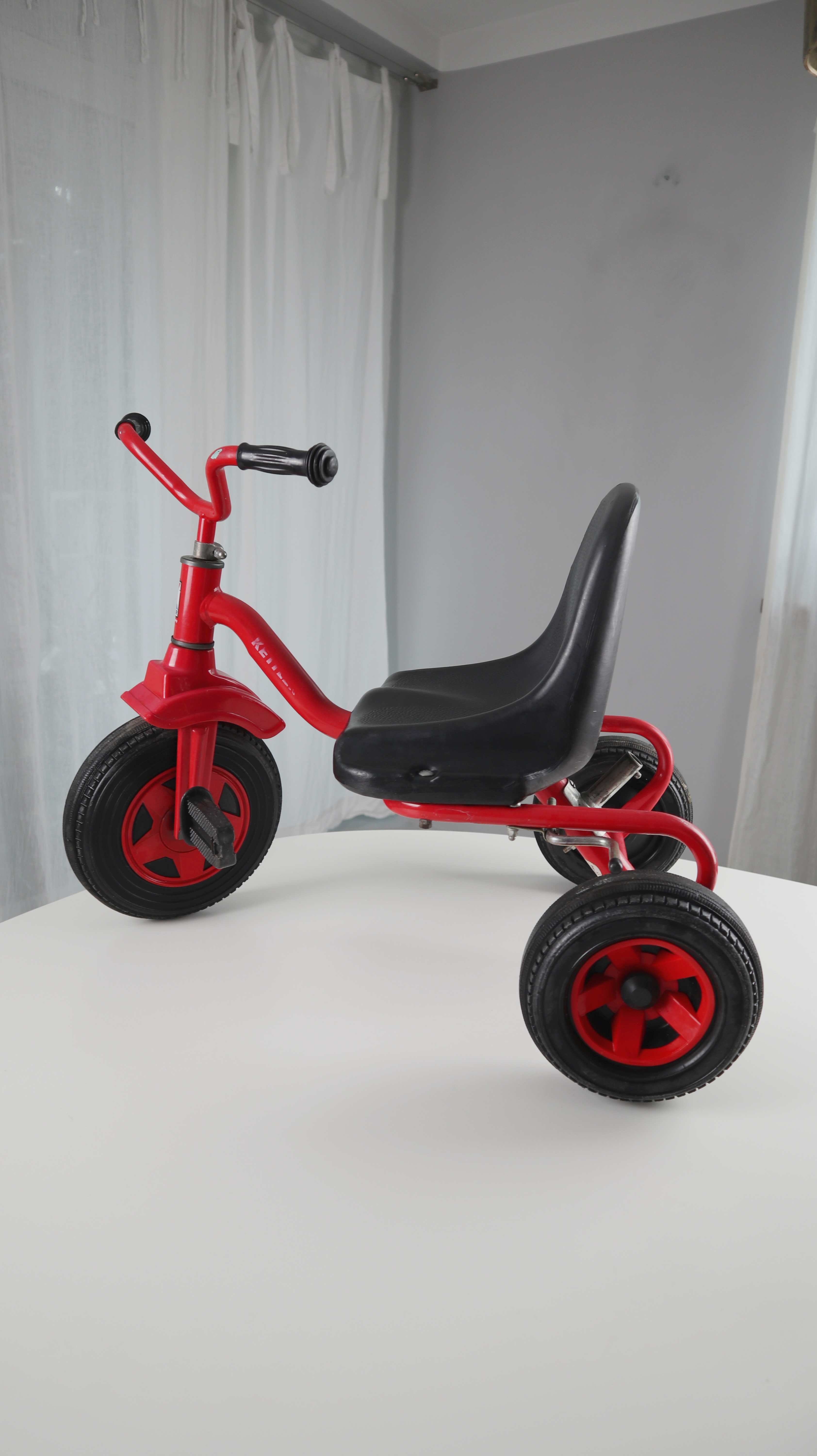 Kettler Dreirad Retro Vintage Fahrrad Kinderdreirad Kinderfahrrad Stützrad rot