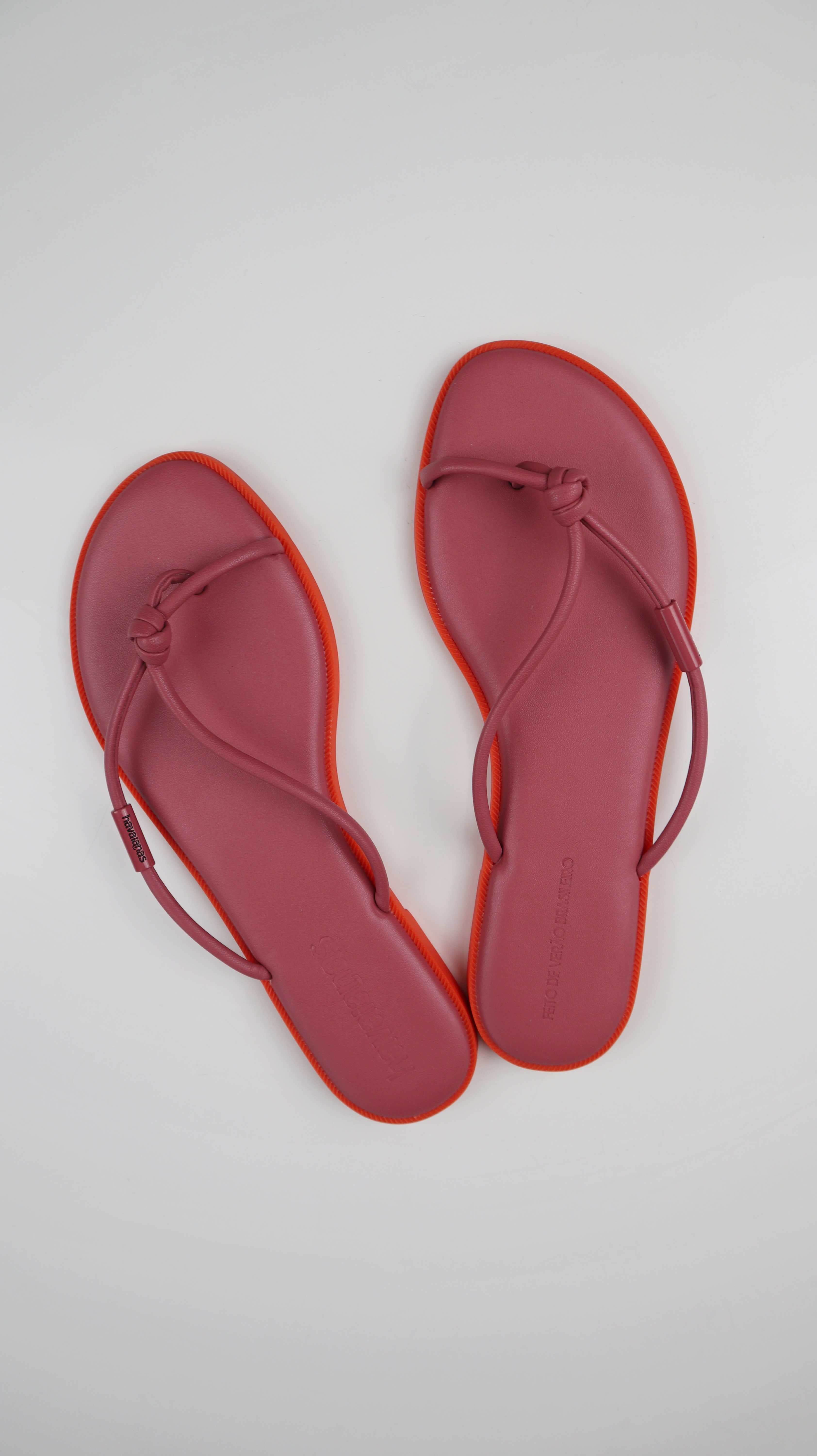 Havaianas Sandalen Slipper Flip Flops 39 Orange Pink Neu Zehentreter
