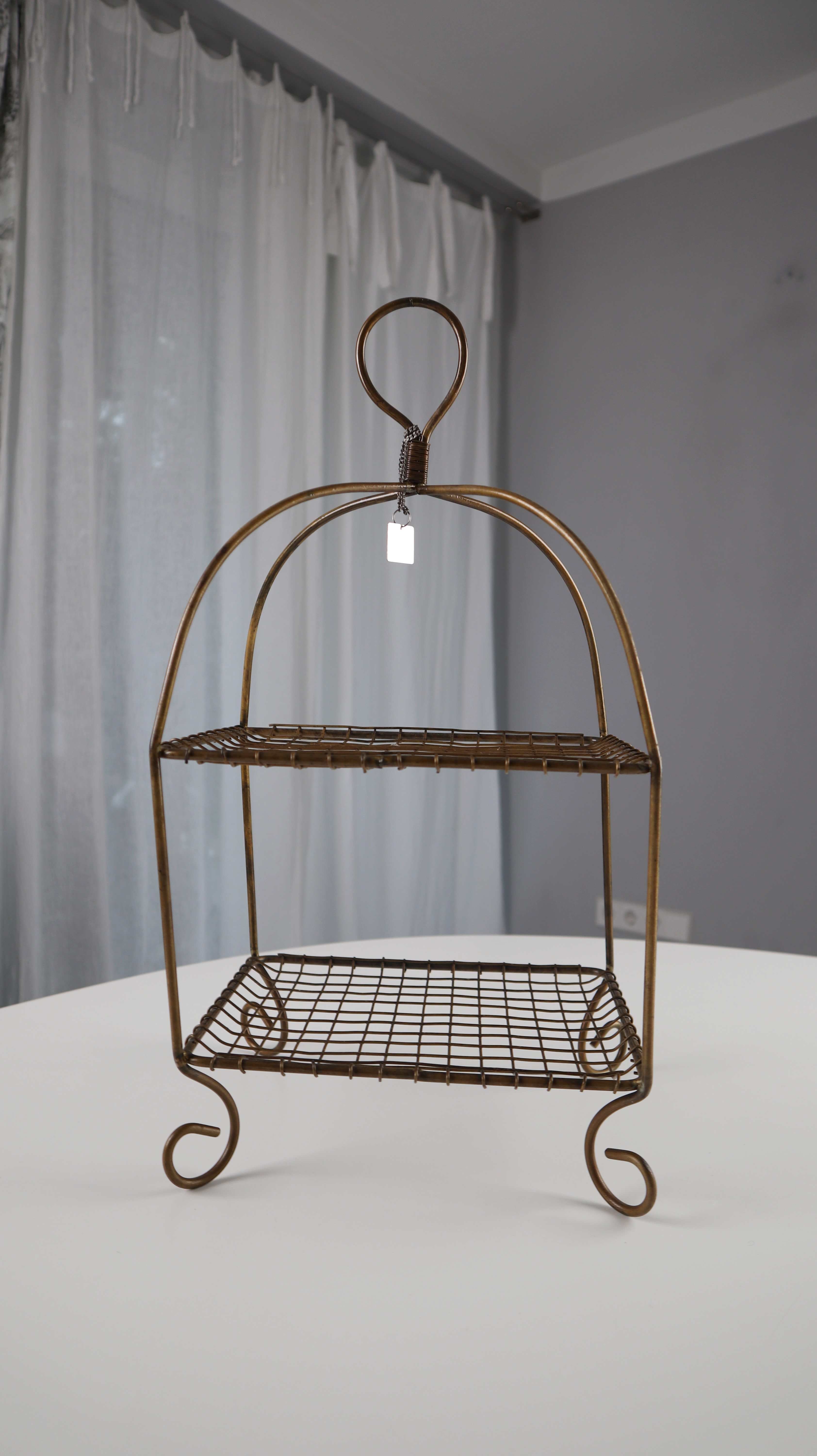 Riviera Maison Obstkorb Dekorationskorb Etagere Gold