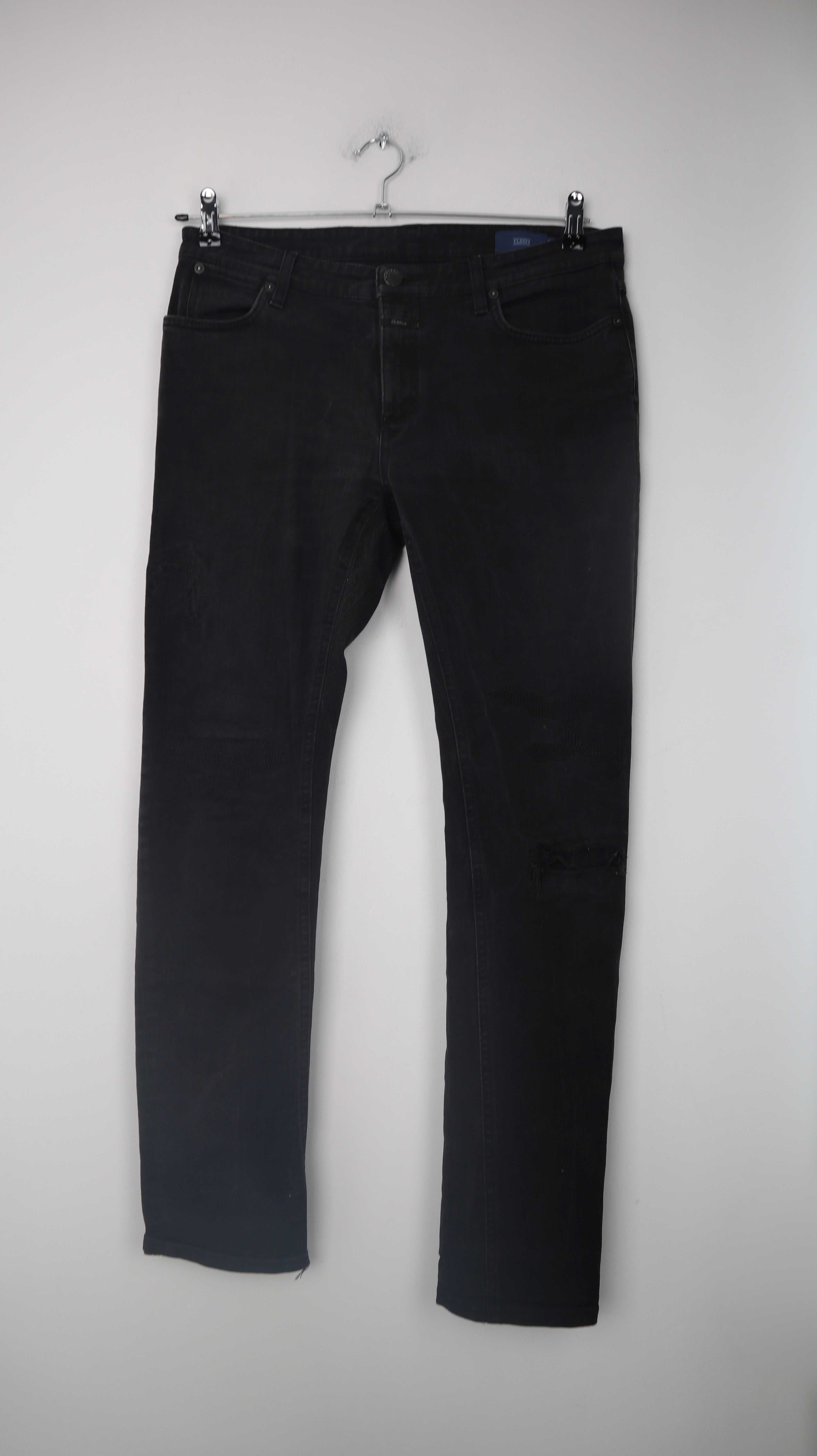 Closed Jeans Grau 31 ripped dunkelgrau mid waist slim 38 M