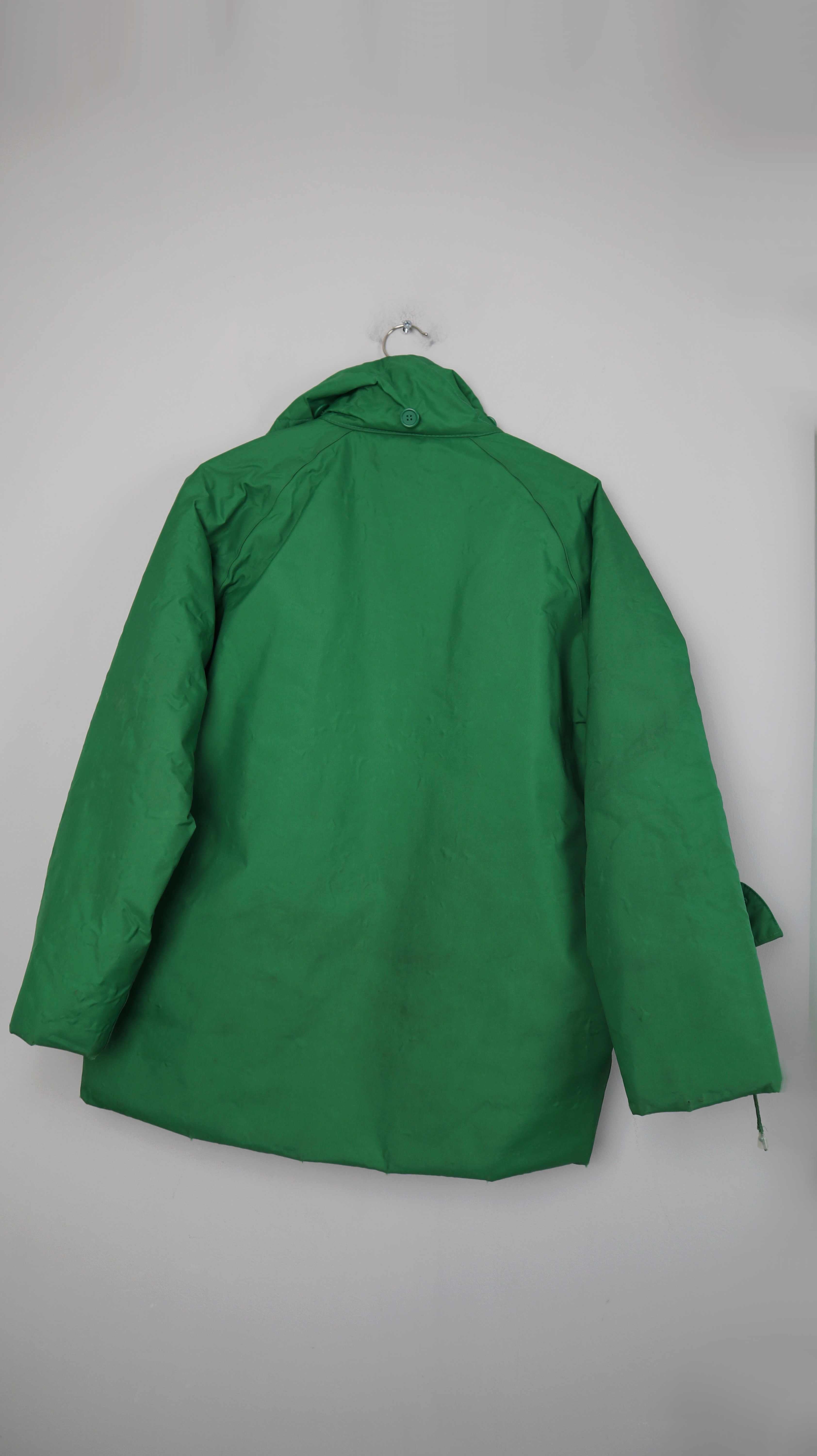 Slam Segeljacke Grün XS Windbreaker Jacke Dunkelgrün Regenjacke