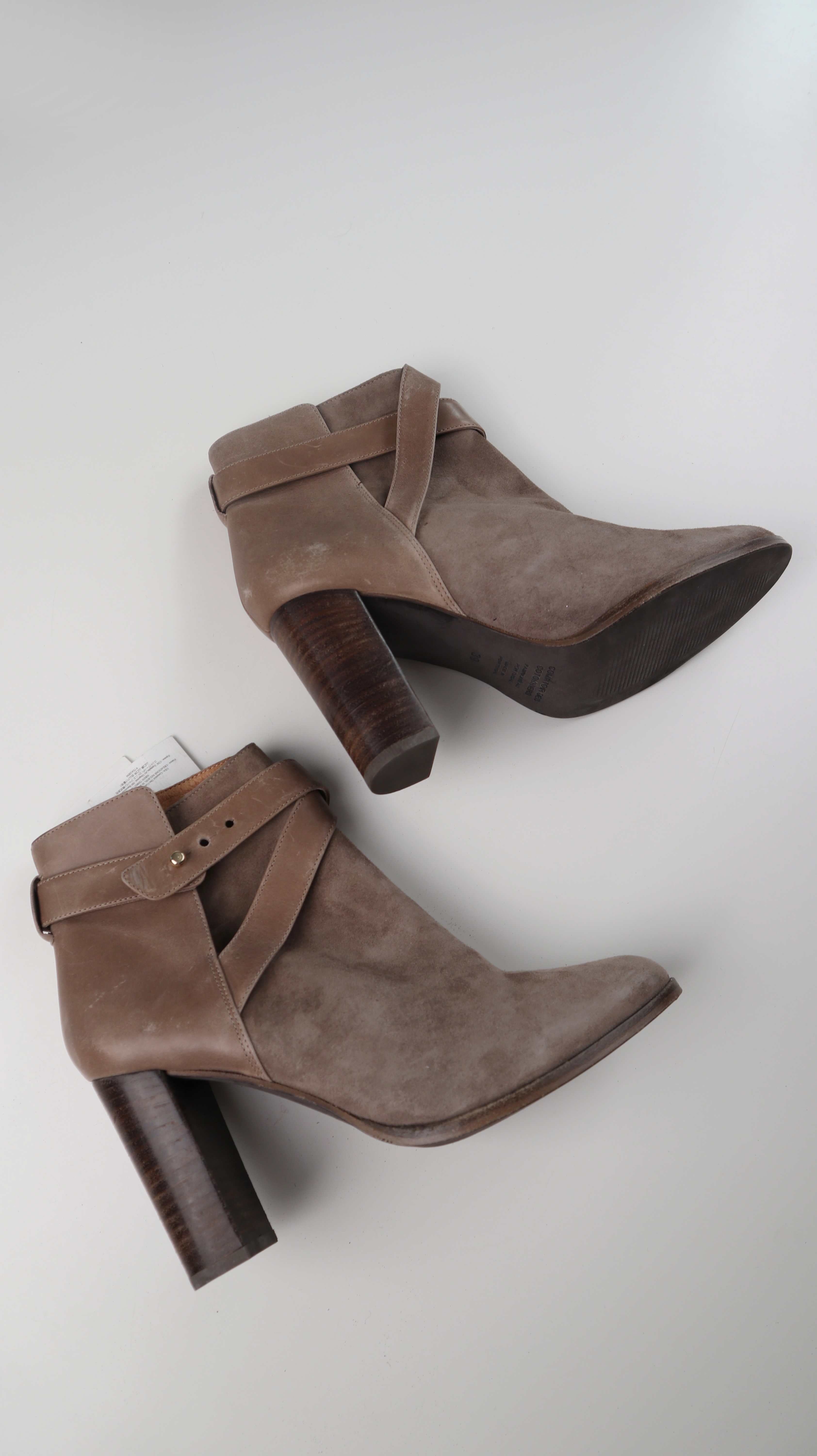 competitor des cotonniers Stiefeletten 39 Neu Absatzschuhe Wildleder