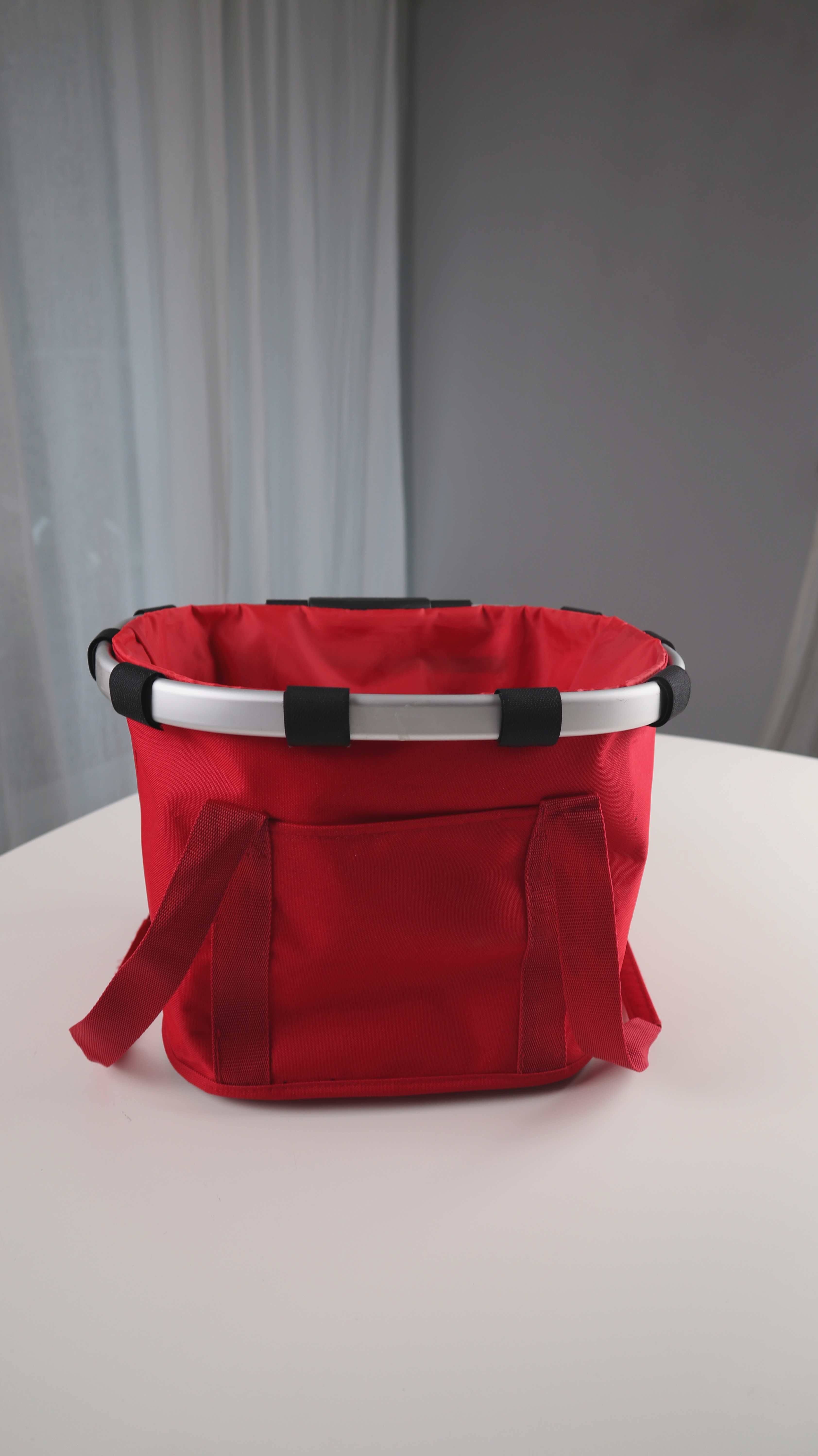 Klickfix Fahrradkorb rot Radkorb Lenkerkorb