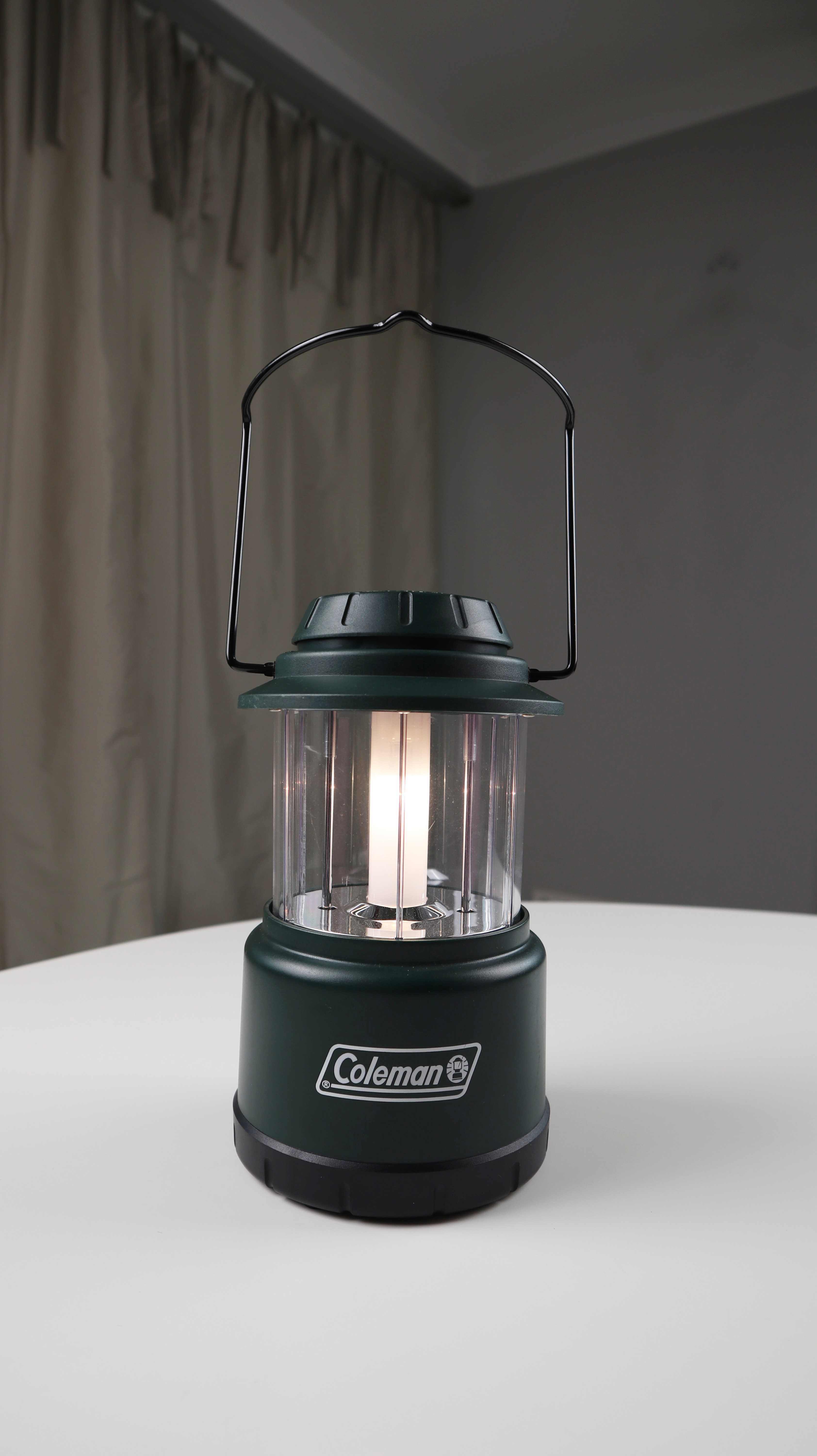 Coleman Lampe Campinglampe Grün LED Tragbar Batterielampe
