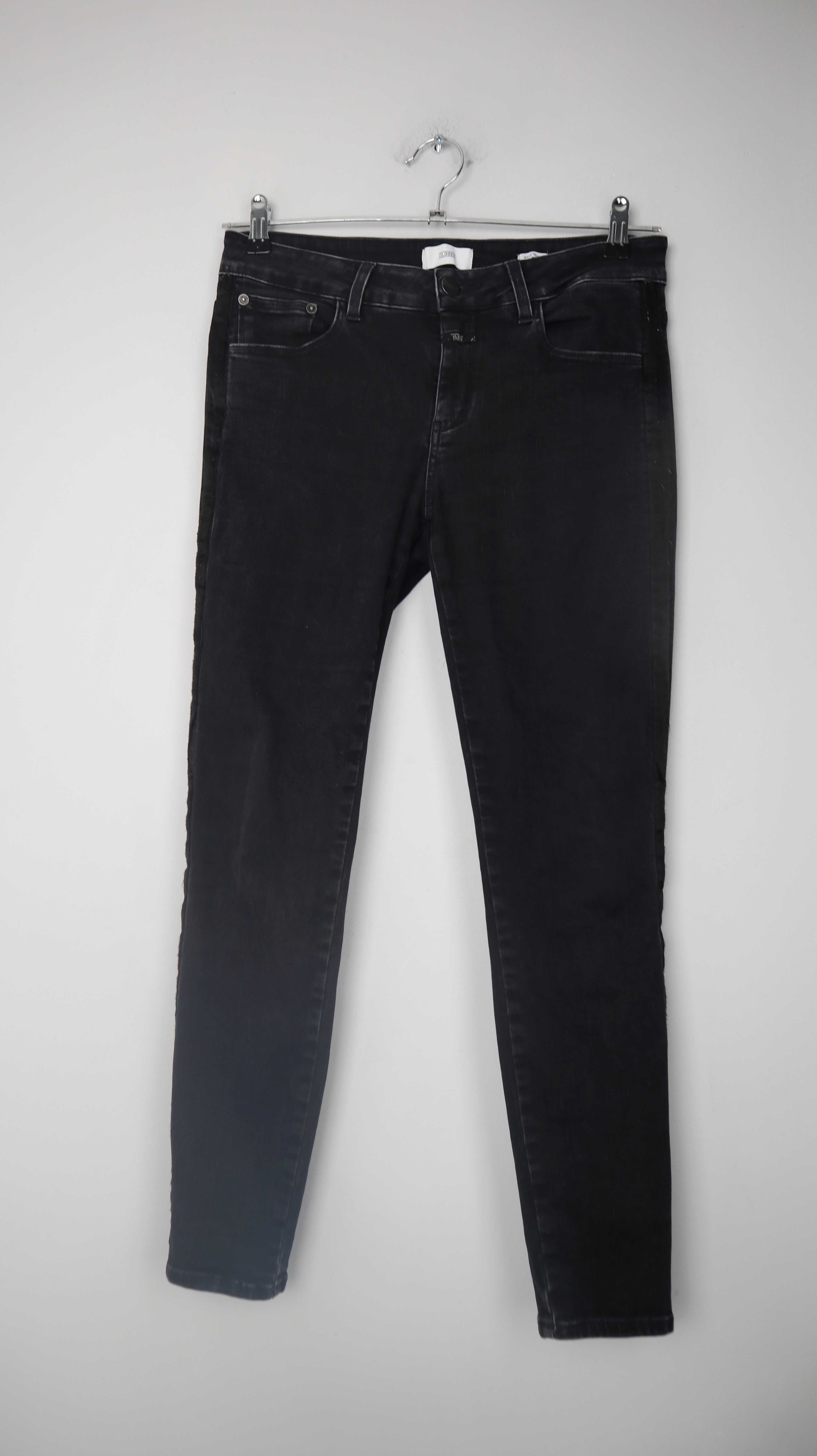 Closed Hose dunkelgrau Baker 29 Grau mid waist 38 M