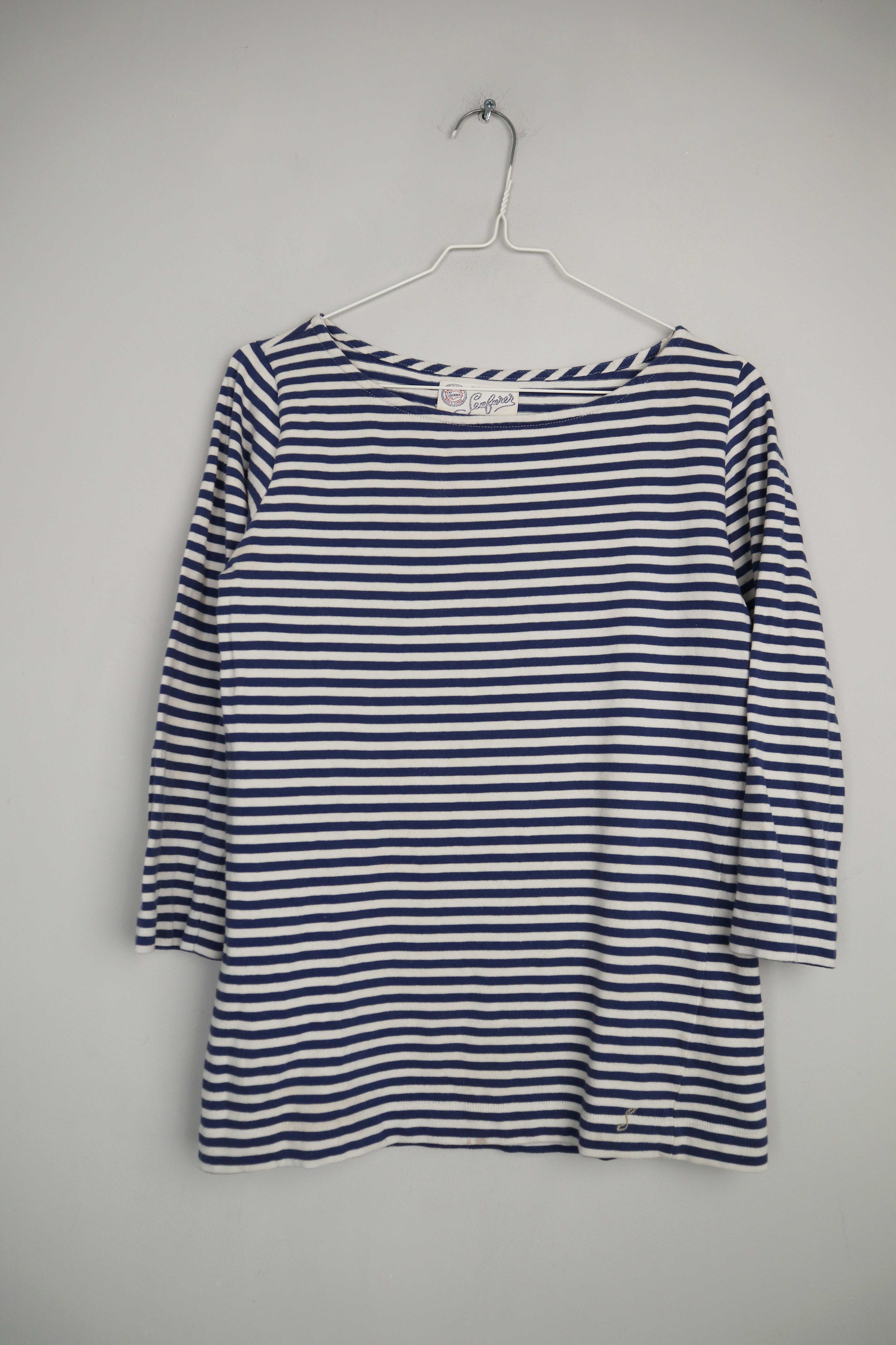 Seafarer Shirt Longsleeve gestreift balu weiß 36 S Streifenshirt