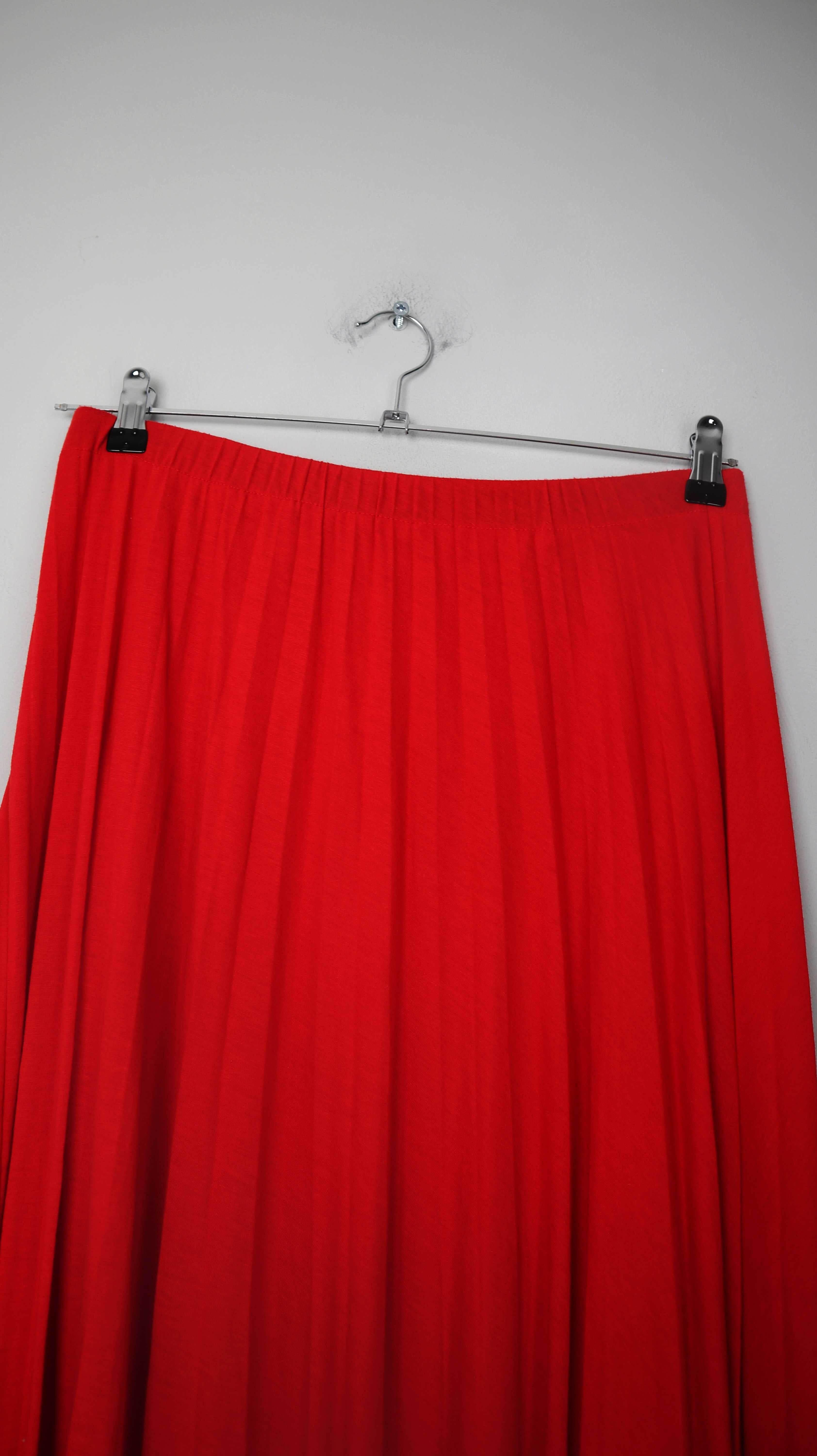 Atmosphere Rock Primark rot Maxirock Maxi rot 40 L Faltenrock