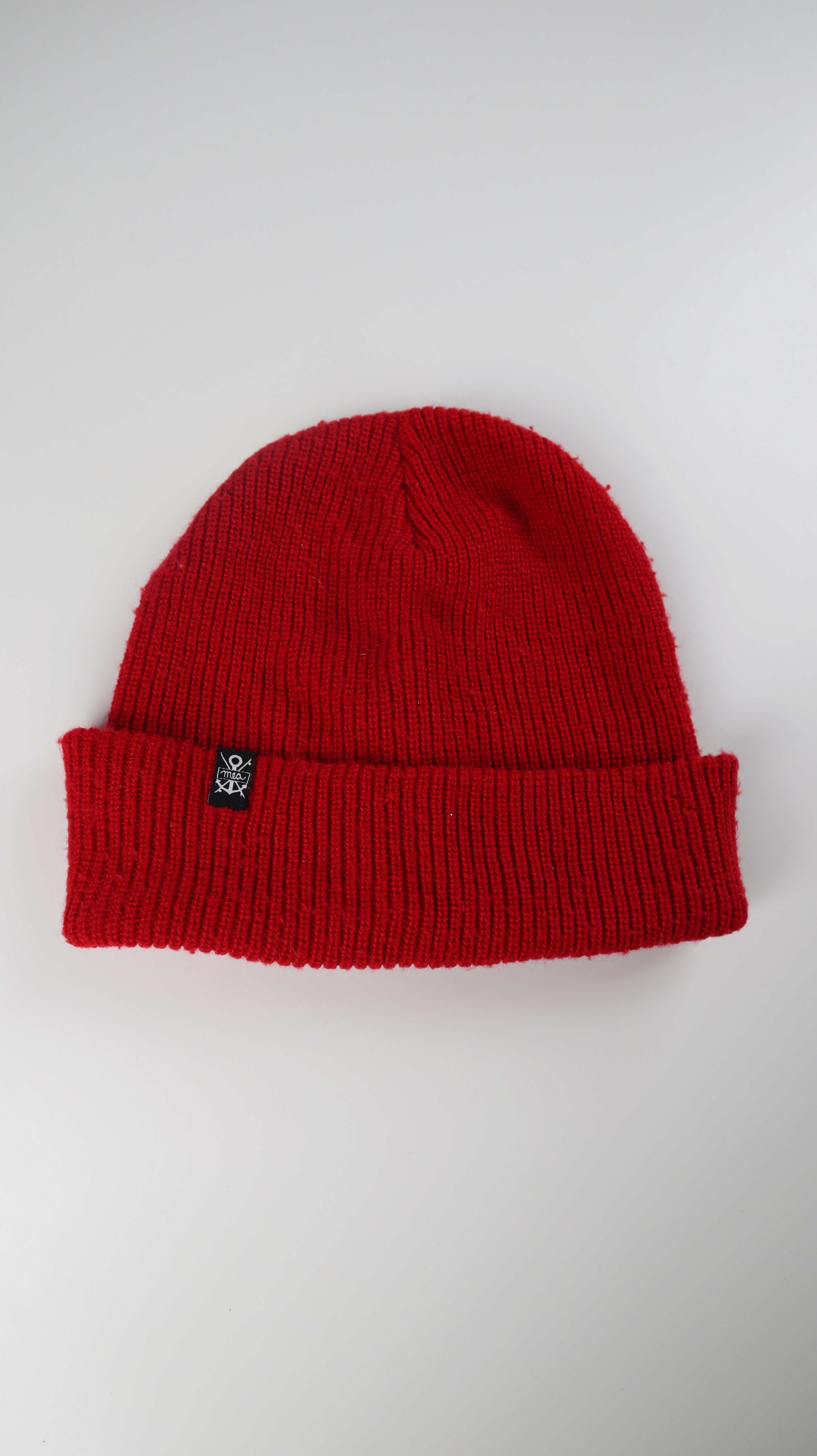 Mütze Beanie rot Kappe