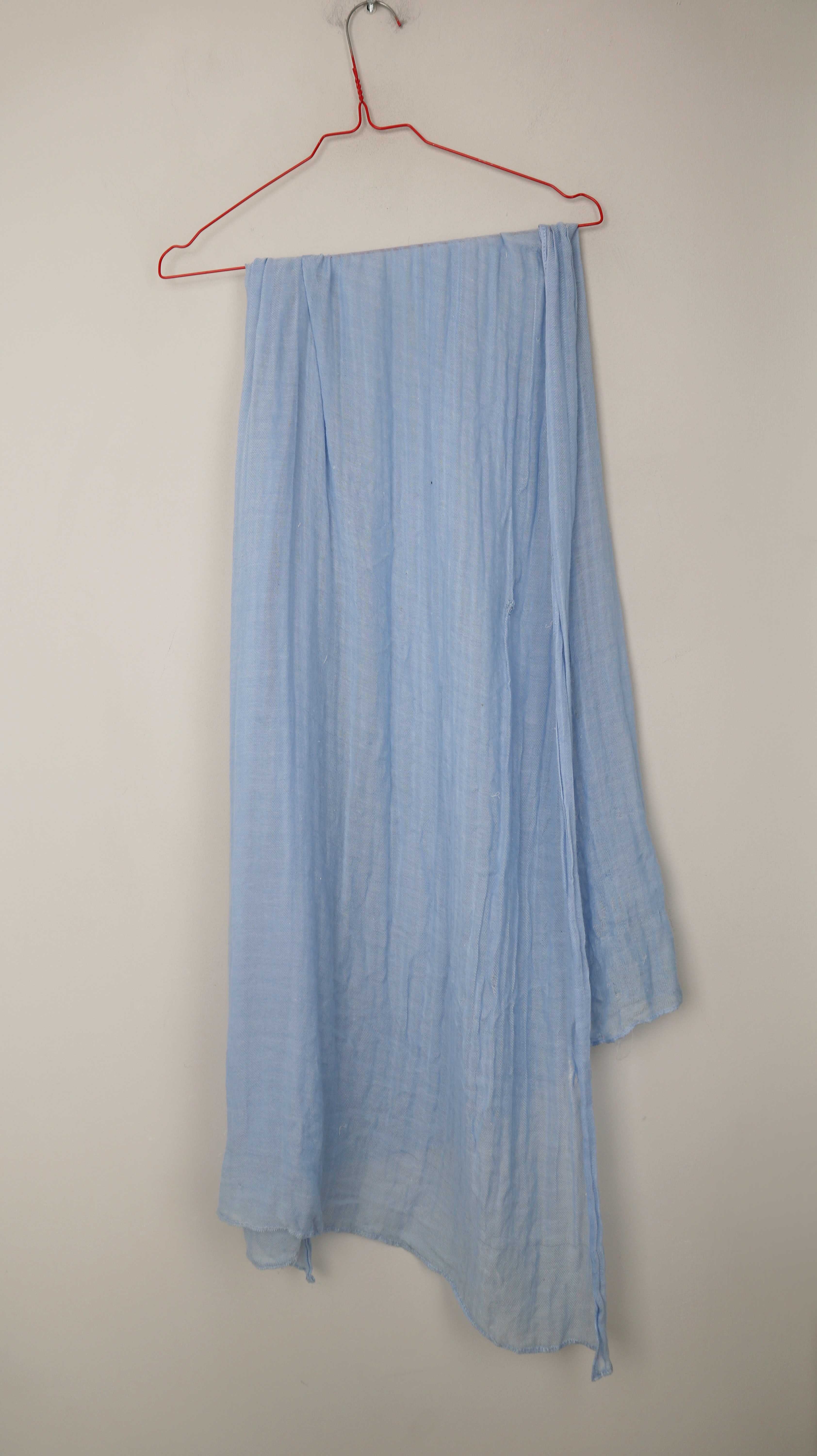 Marc O'Polo Schal Blau Tuch hellblau basic Stoffschal