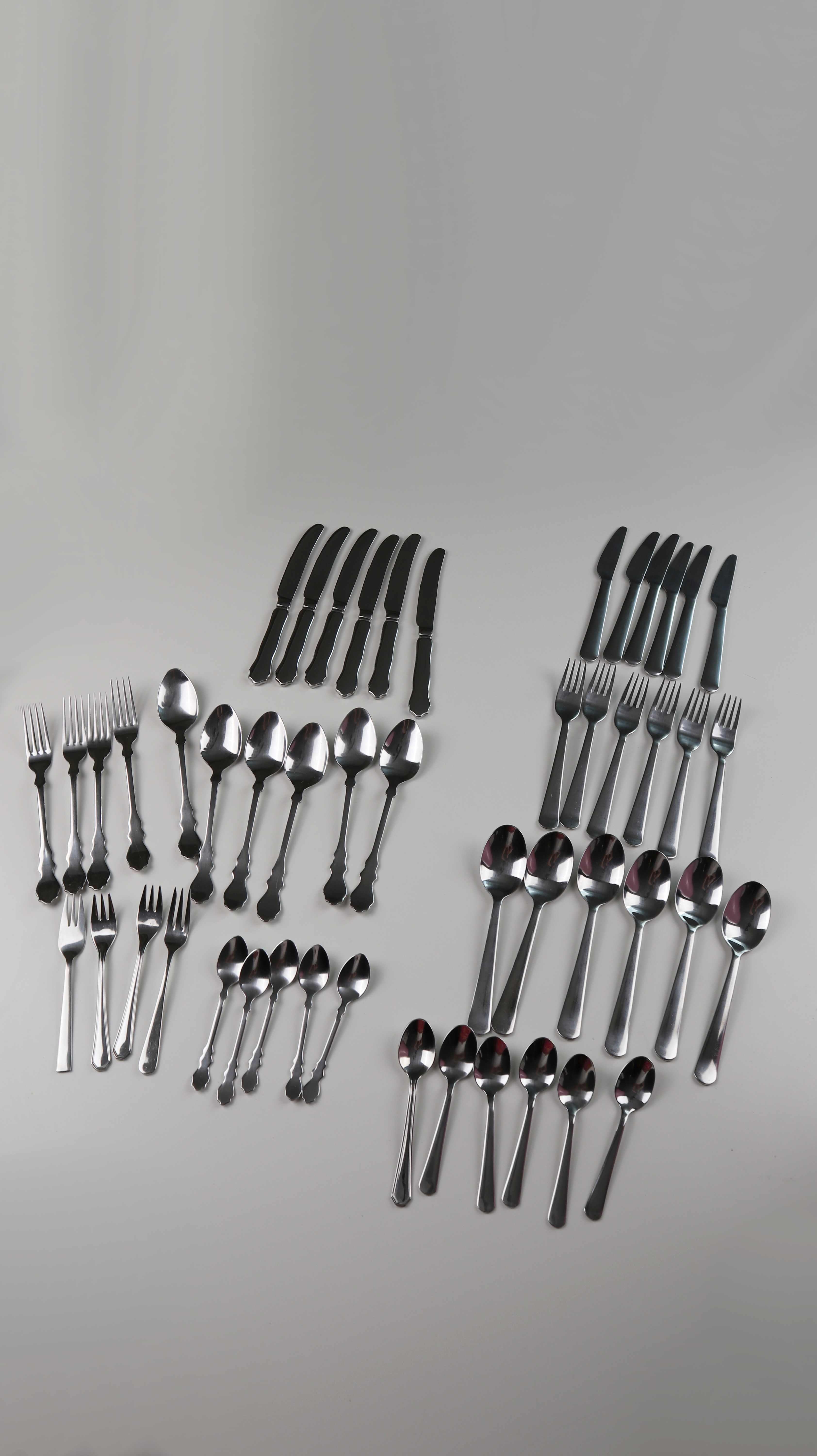 Ikea Besteck Silbern Set Zwei Stainless Steel Edelstahl