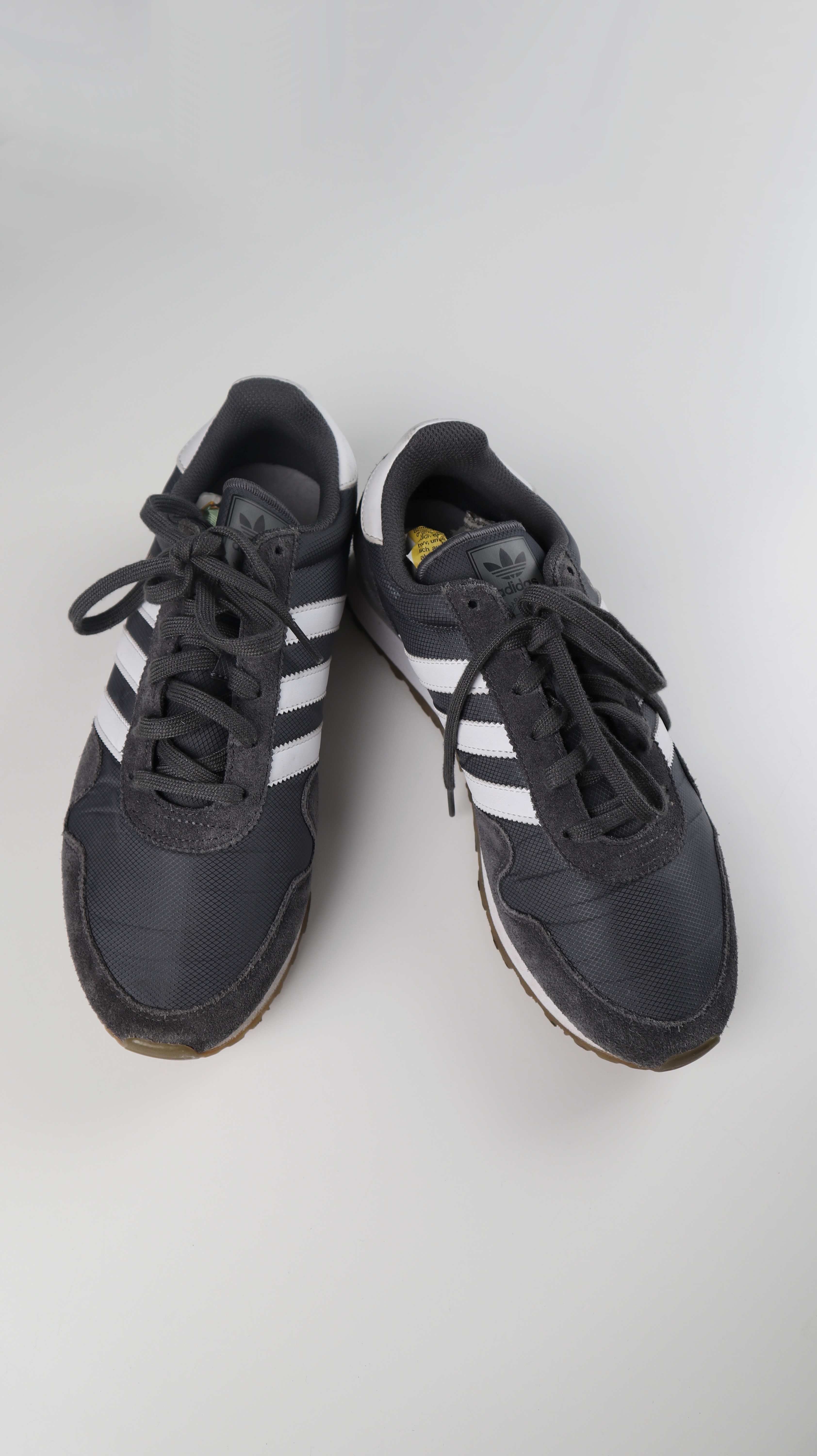 Adidas Sneaker Turnschuhe Grau Haven 44 Schnürer