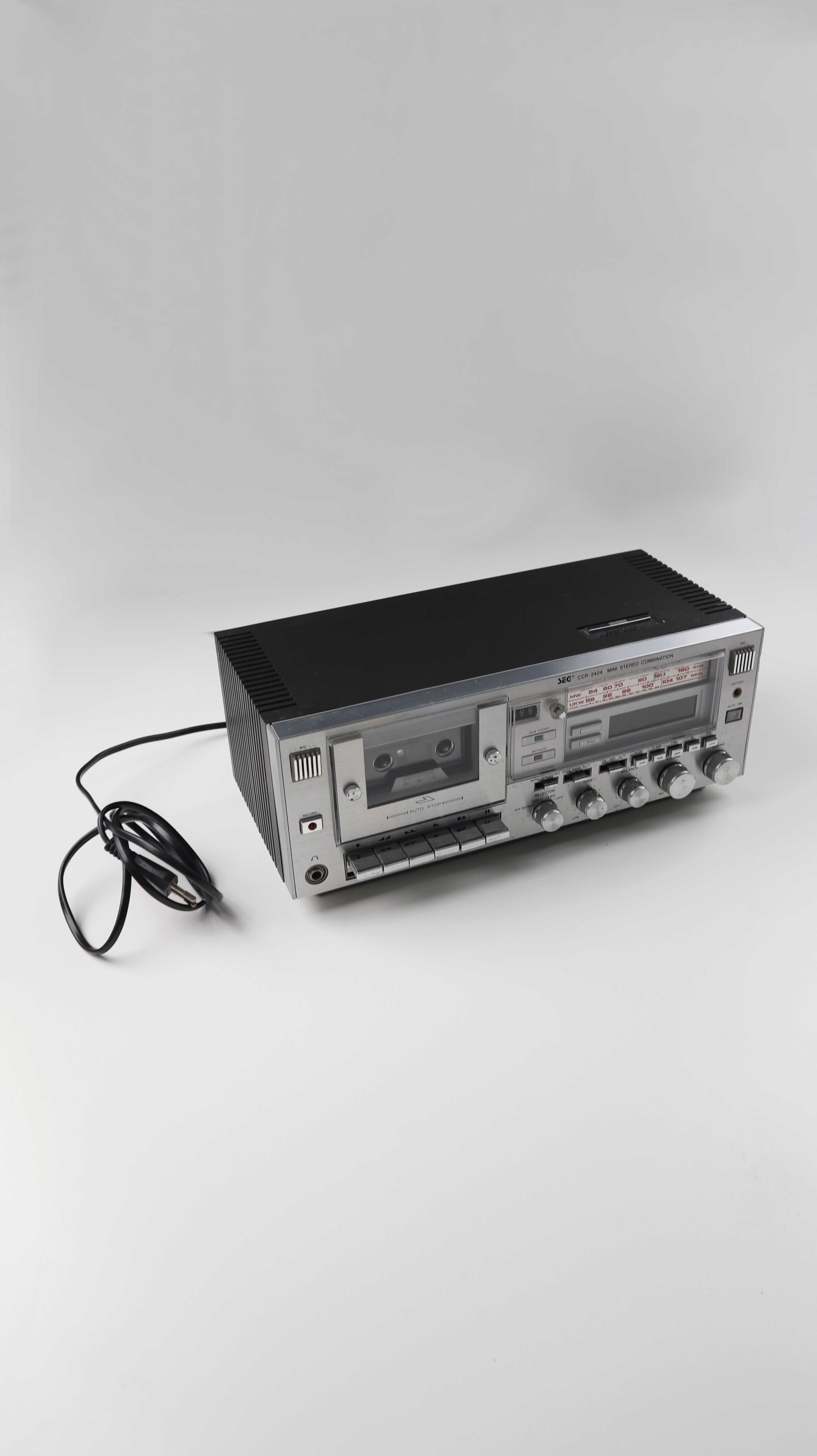 Novex CCR-2424 SEC mini stereo combination Kassettenrekorder Radio