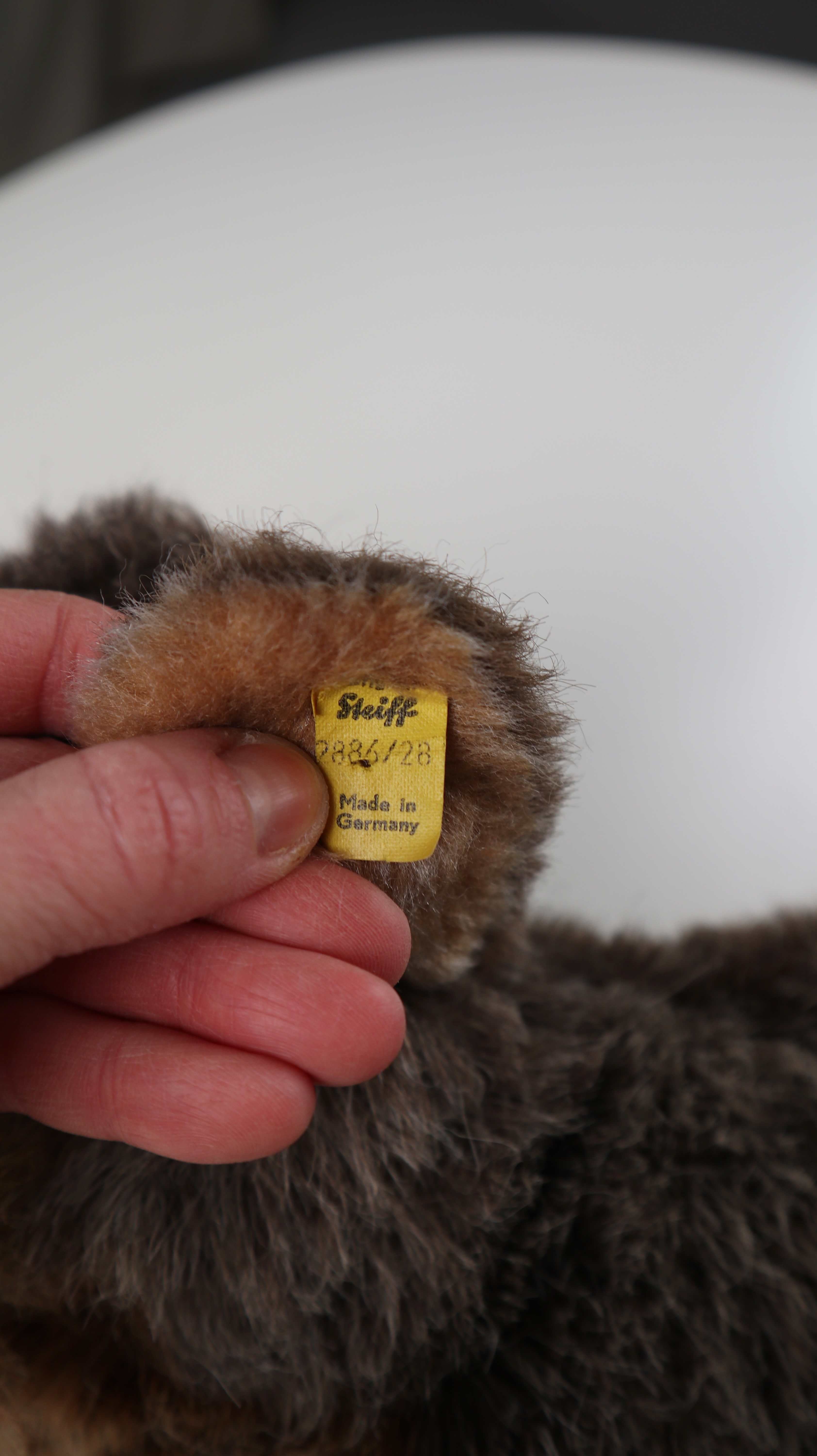 Steiff Dackel Hund Stofftier Floppy Lumpi Nr. 2886