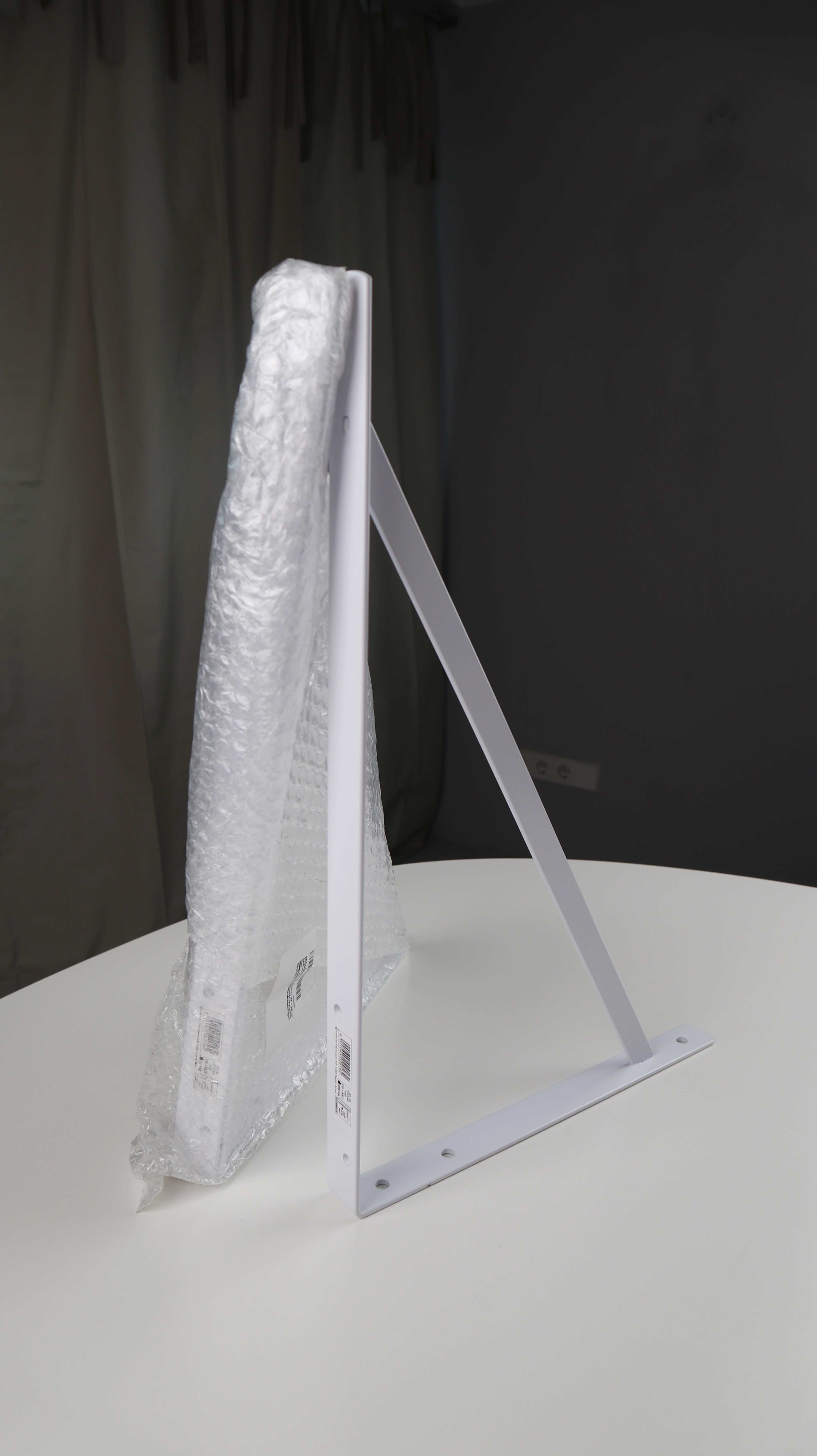 Winkel Schwerlastwinkel Regalwinkel weiß Metallwinkel 33 x 50 cm