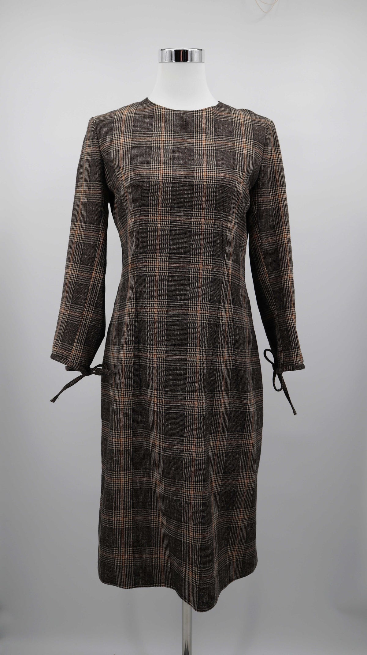 Acne Studios Kleid Braun 36 S Midikleid Wollkleid Wolle Winterkleid