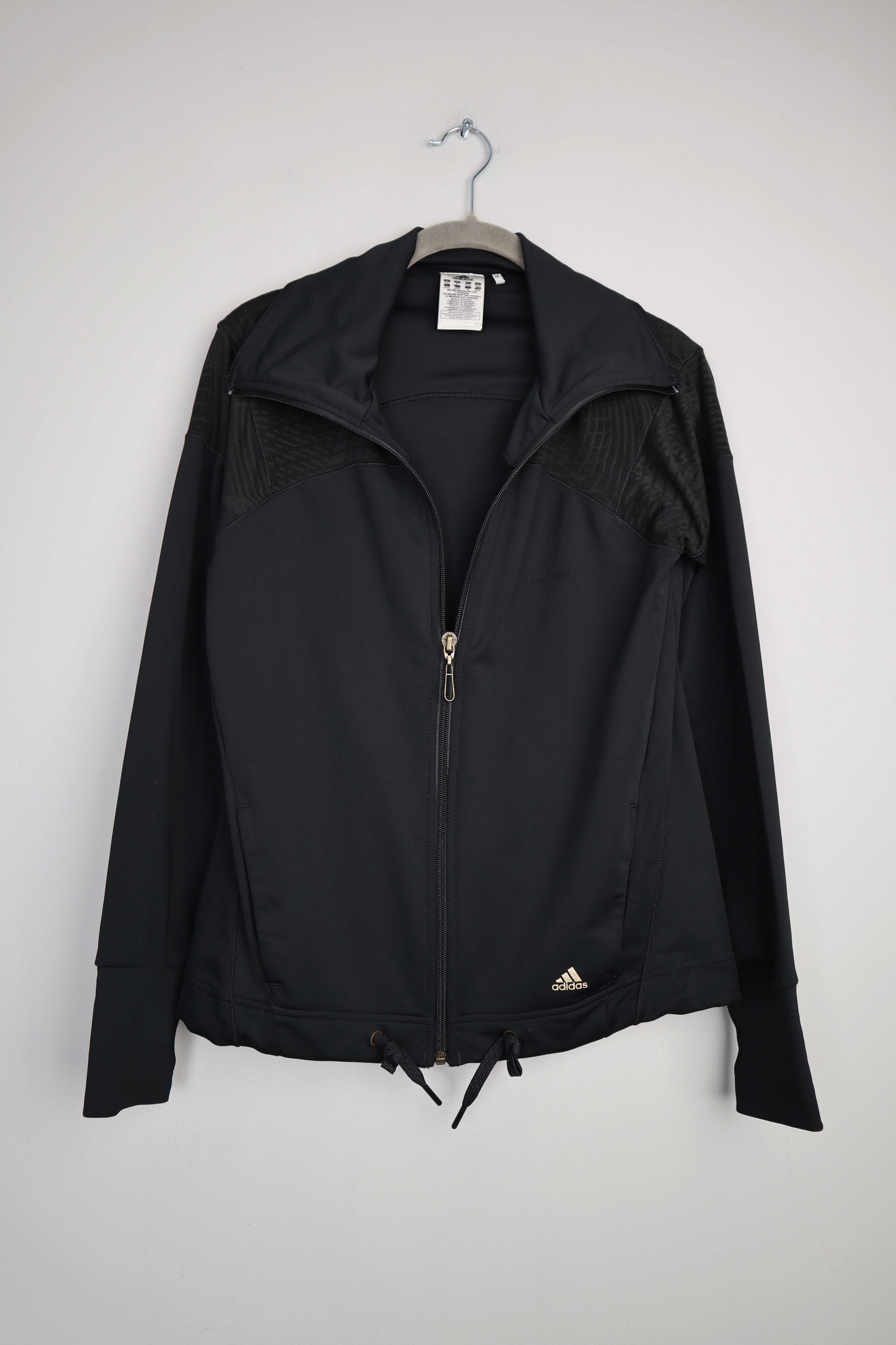 Adidas Jacke schwarz Sportjacke XS Climate Trainingsjacke Laufjacke