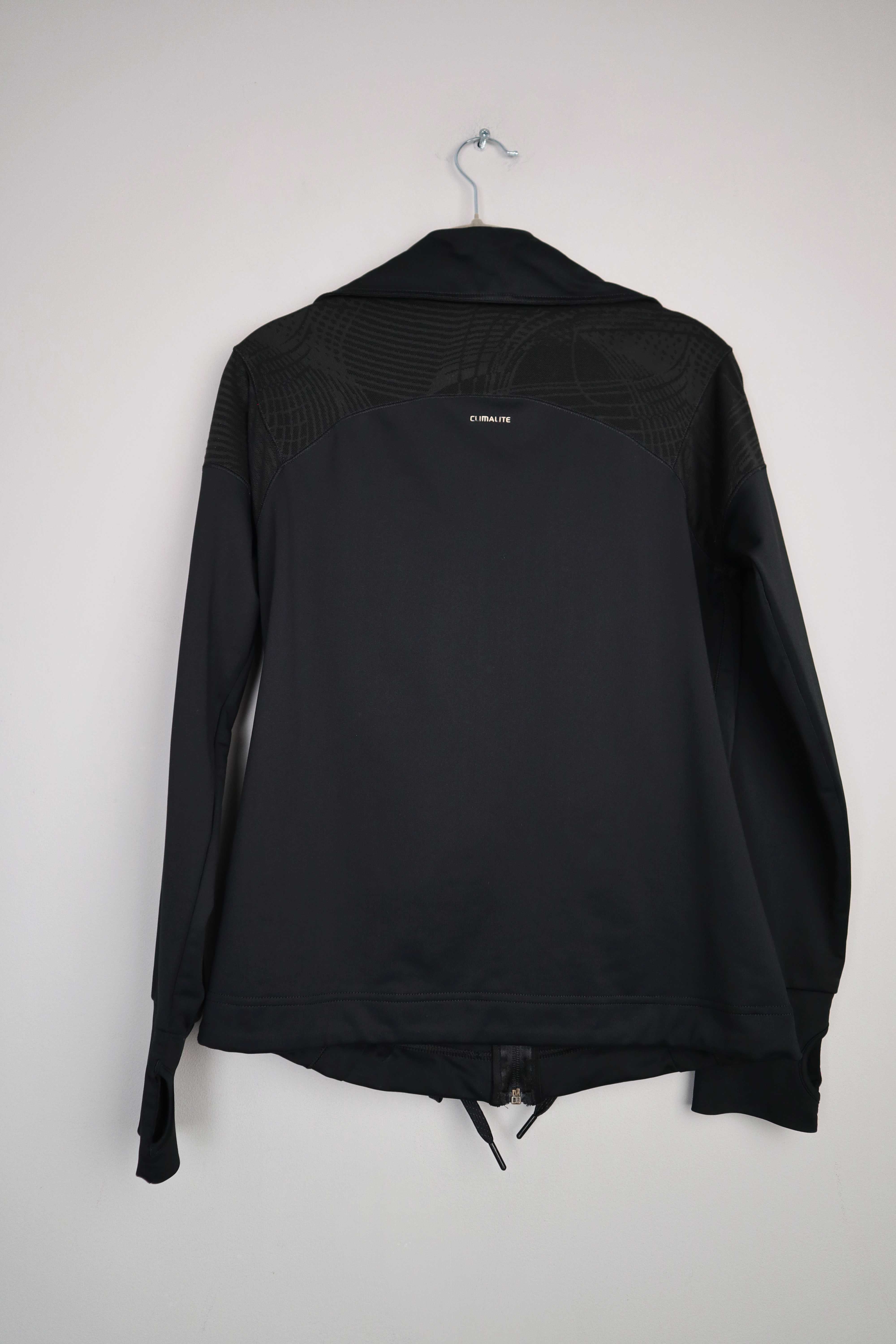 Adidas Jacke schwarz Sportjacke XS Climate Trainingsjacke Laufjacke