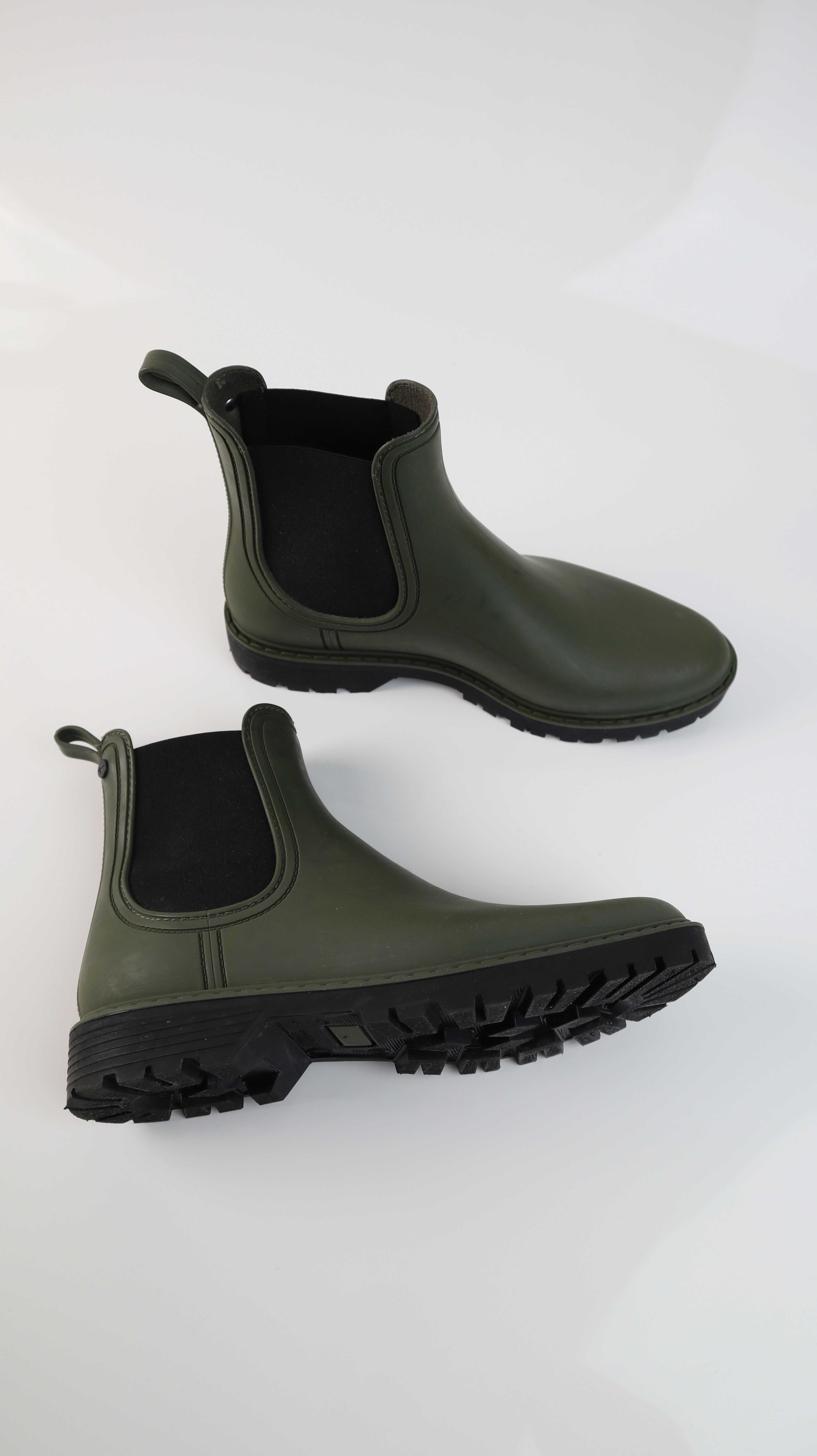 Tamaris Stiefeletten Grün Regenstiefel 41 Dunkelgrün Boots Gummistiefel