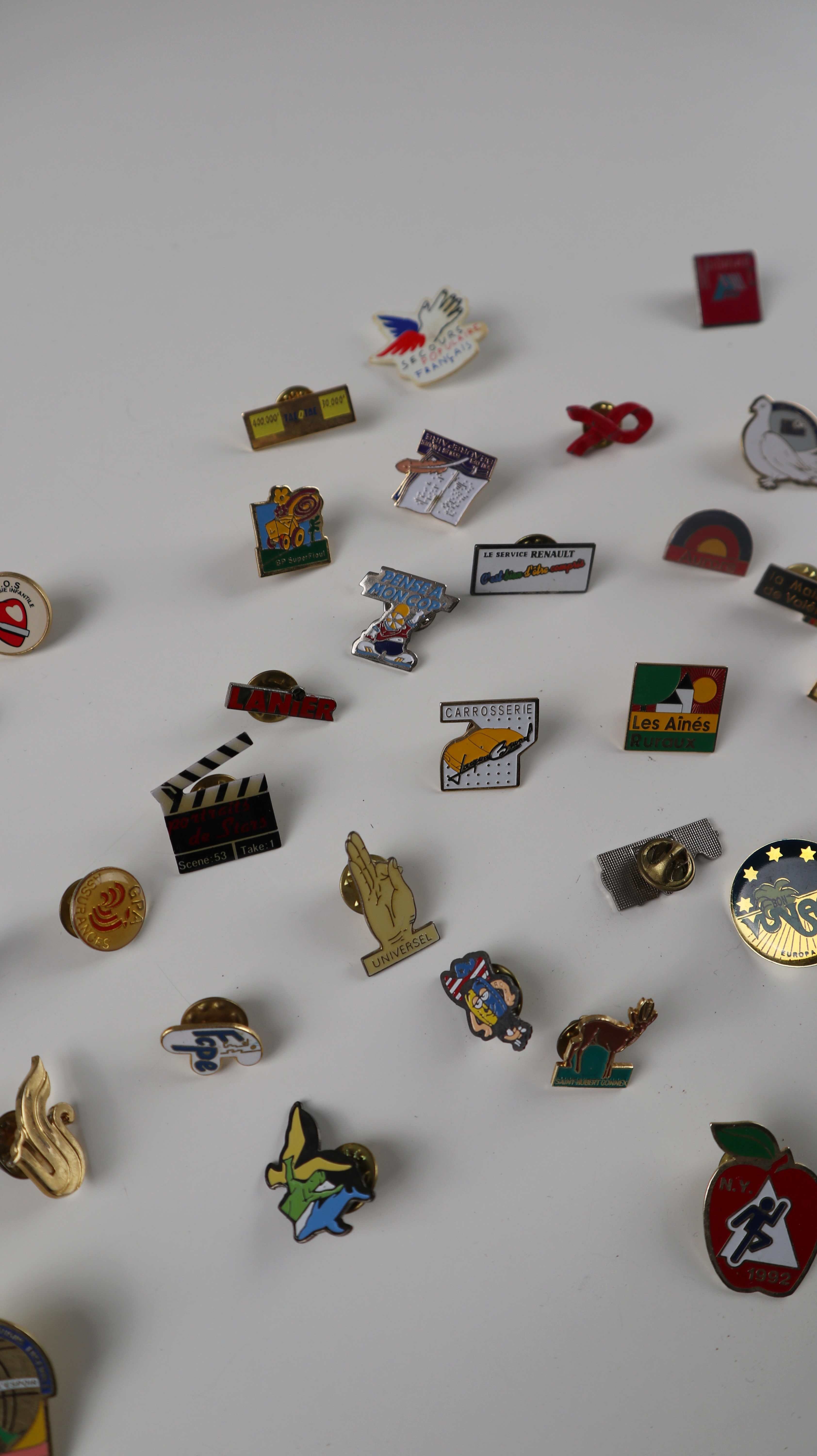 Buttons Frankreich 90er Sammlung Anstecker