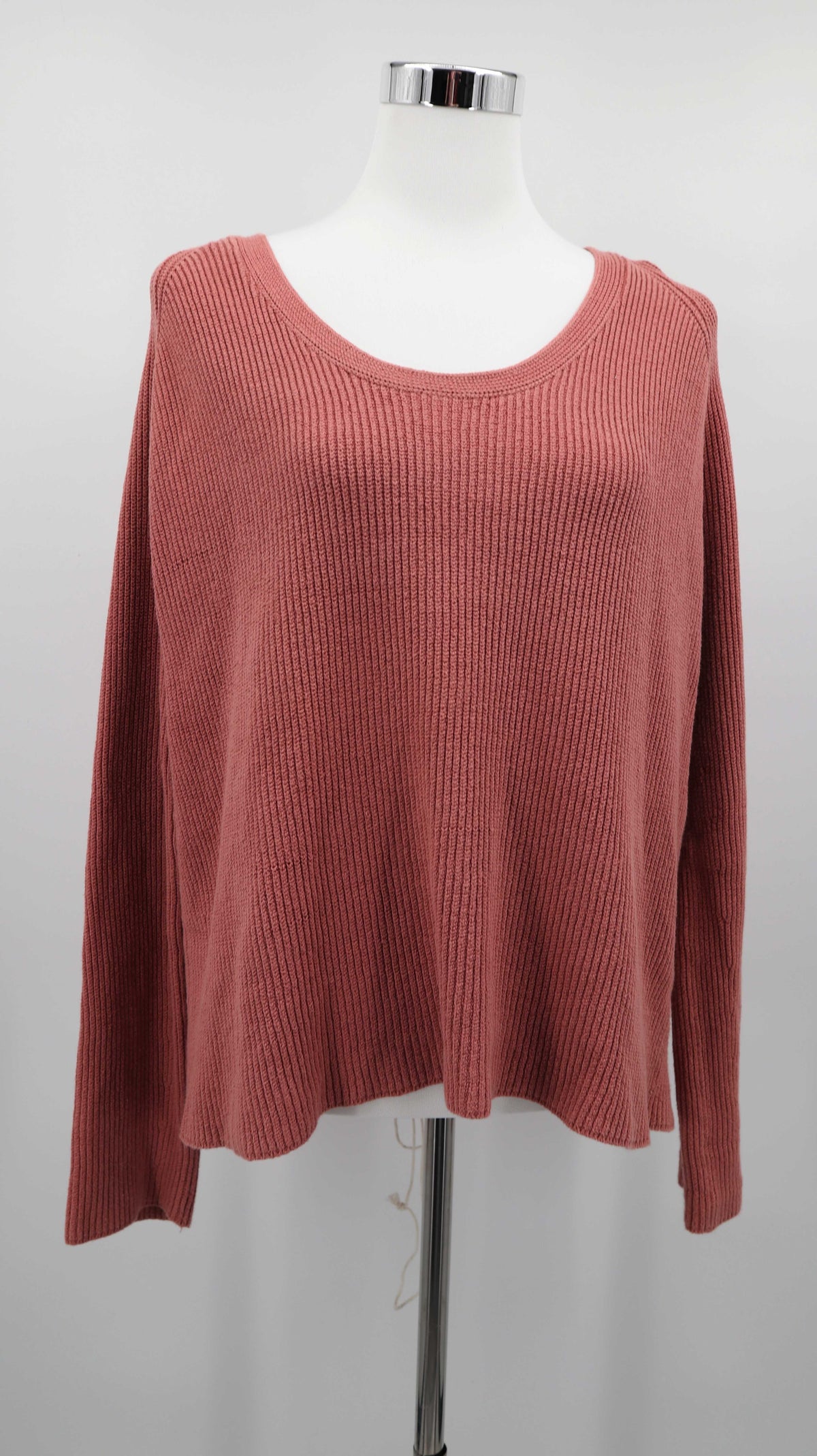 Armedangels Pullover Koralle Strickpullover XL 44 rosa basic einfarbig