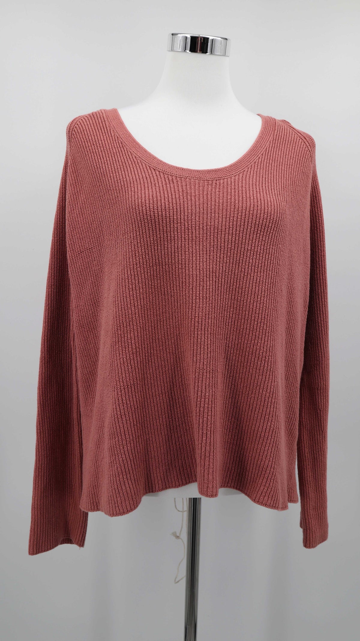 Armedangels Pullover Koralle Strickpullover XL 44 rosa basic einfarbig