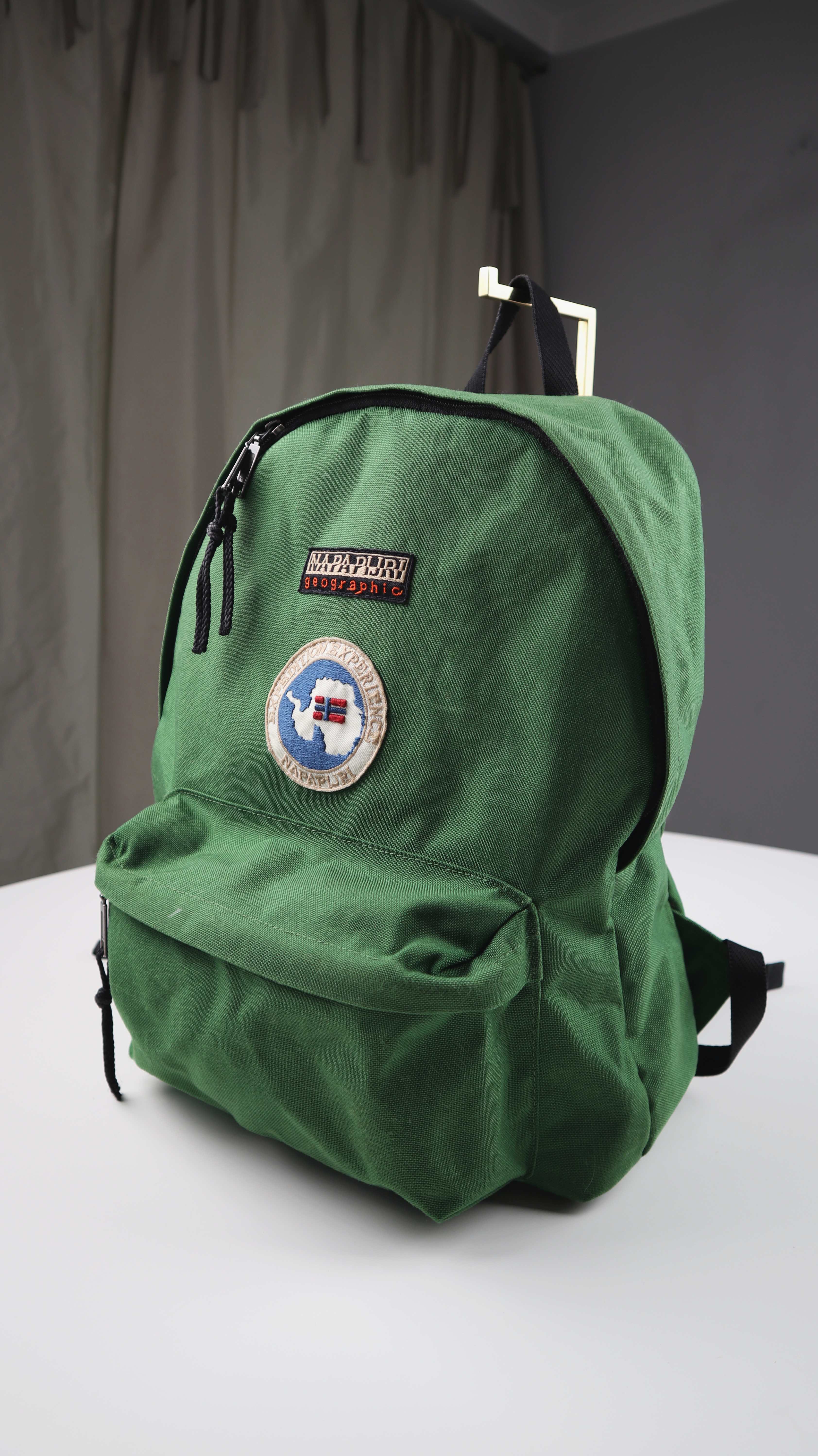 Napapijri Rucksack Tasche Grün Backpacker Schulrucksack
