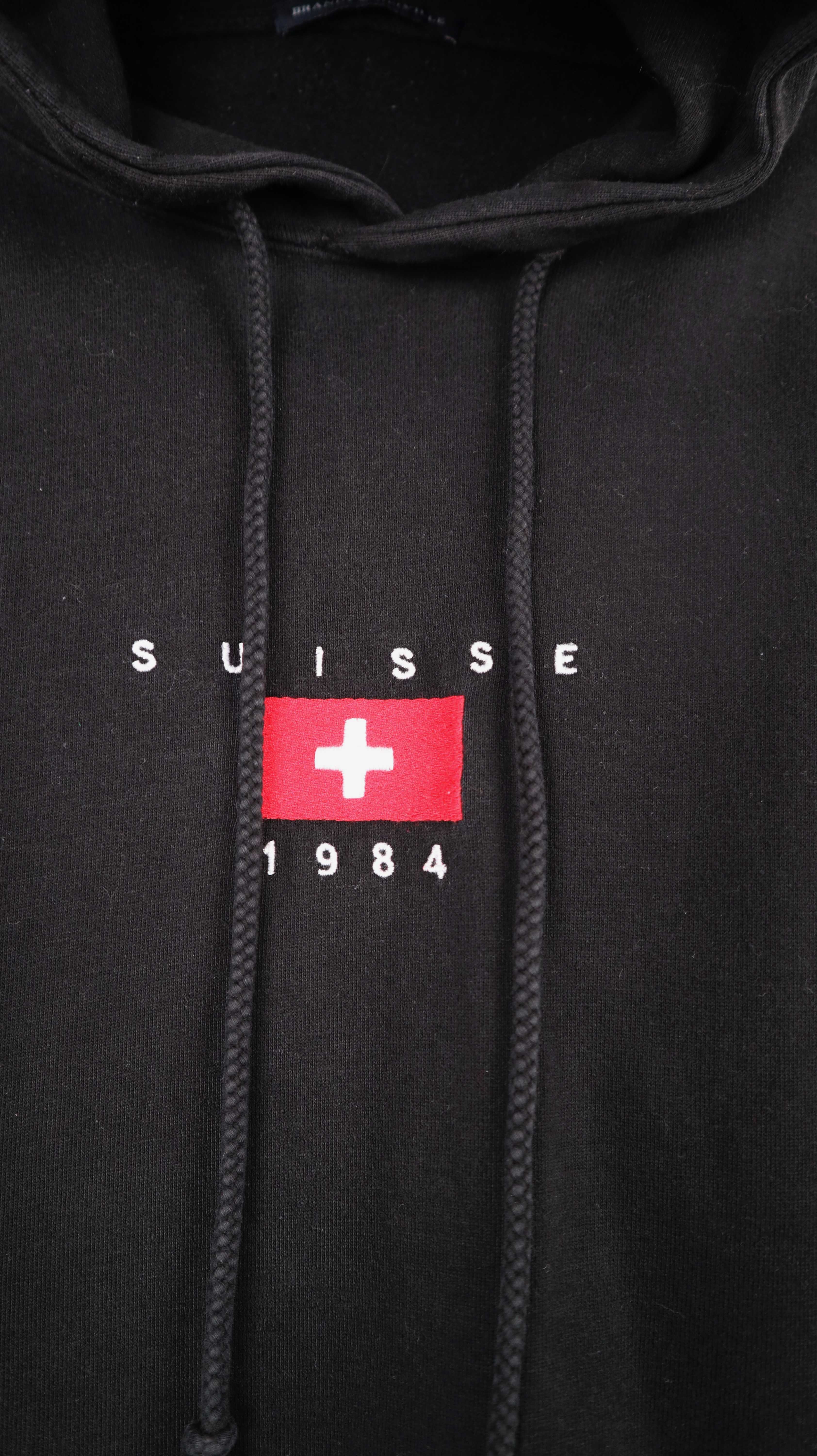 Brandy Melville Pullover Sweater Schwarz 38 M 40 L Hoodie Kapuzenullover