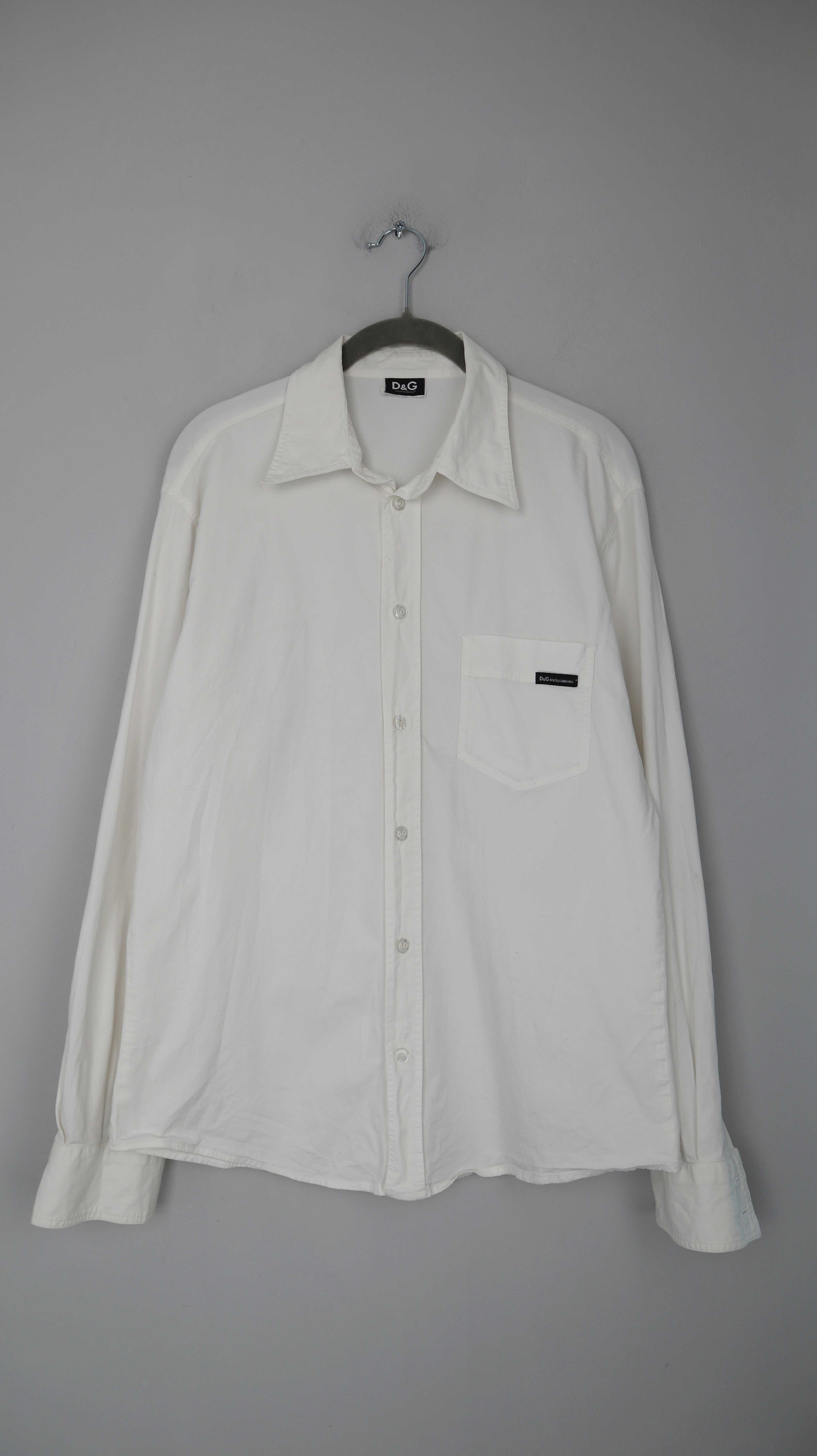 Dolce & Gabbana Bluse Hemd Shirt weiß true vintage basic