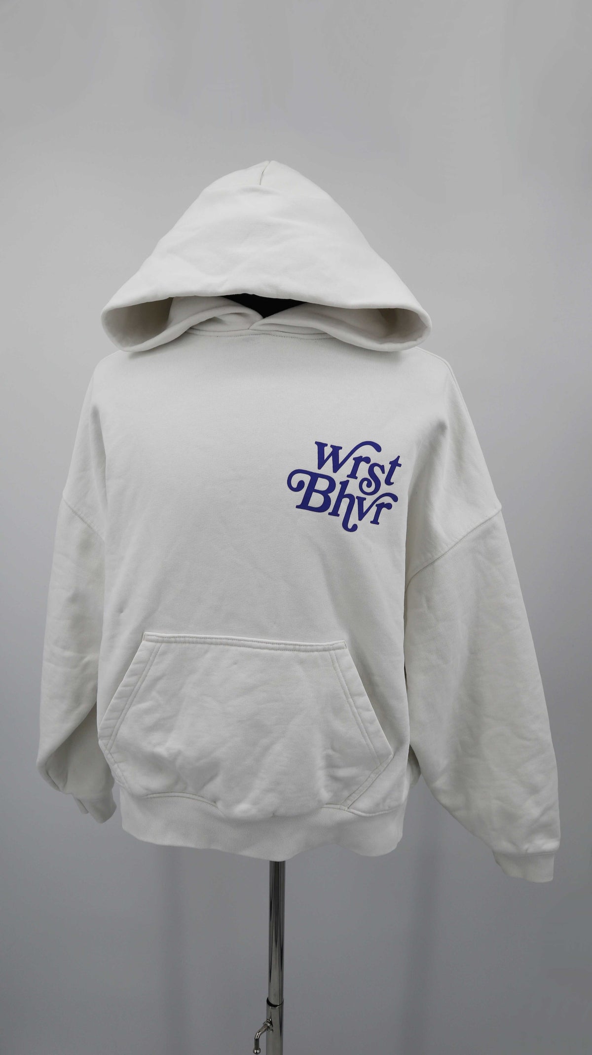 wrstbhvr Hoodie Sweater Pullover weiß M Reen Hoodie