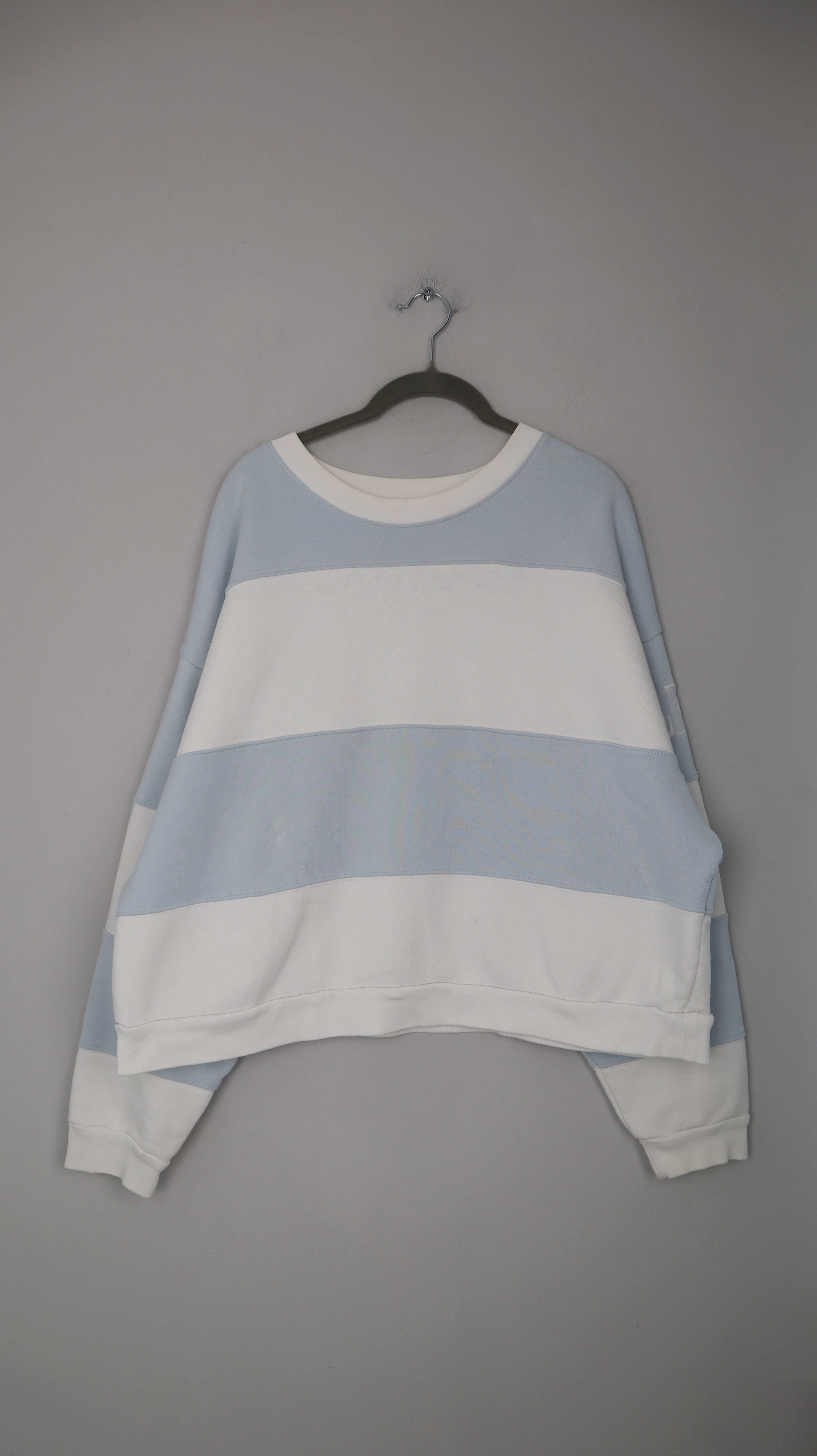 Levis Sweater Pullover 40 L blau weiß gestreift Streifenpullover