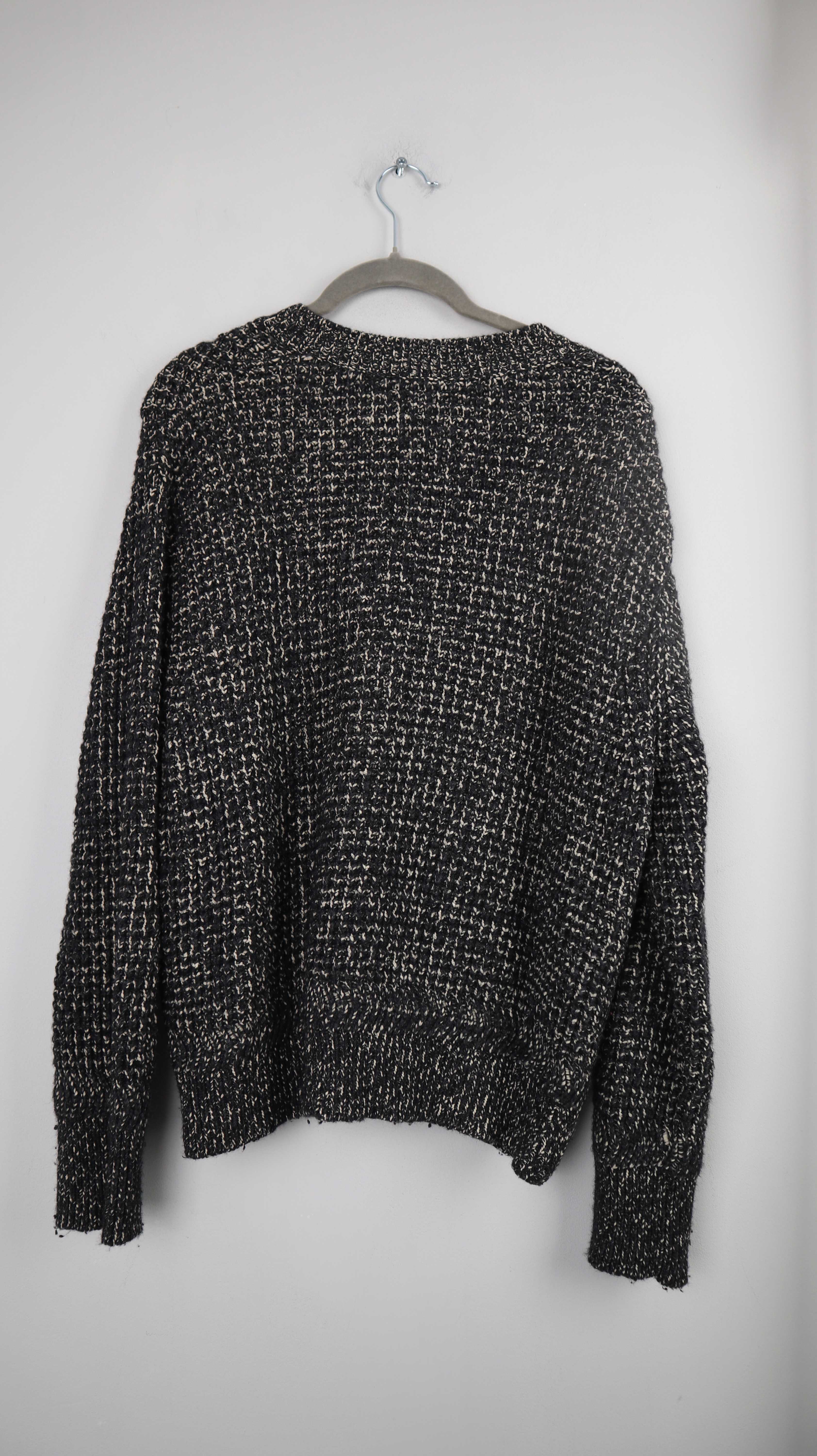 Closed Pullover Sweater gestrickt Strickpullover 36 S Wollpullover