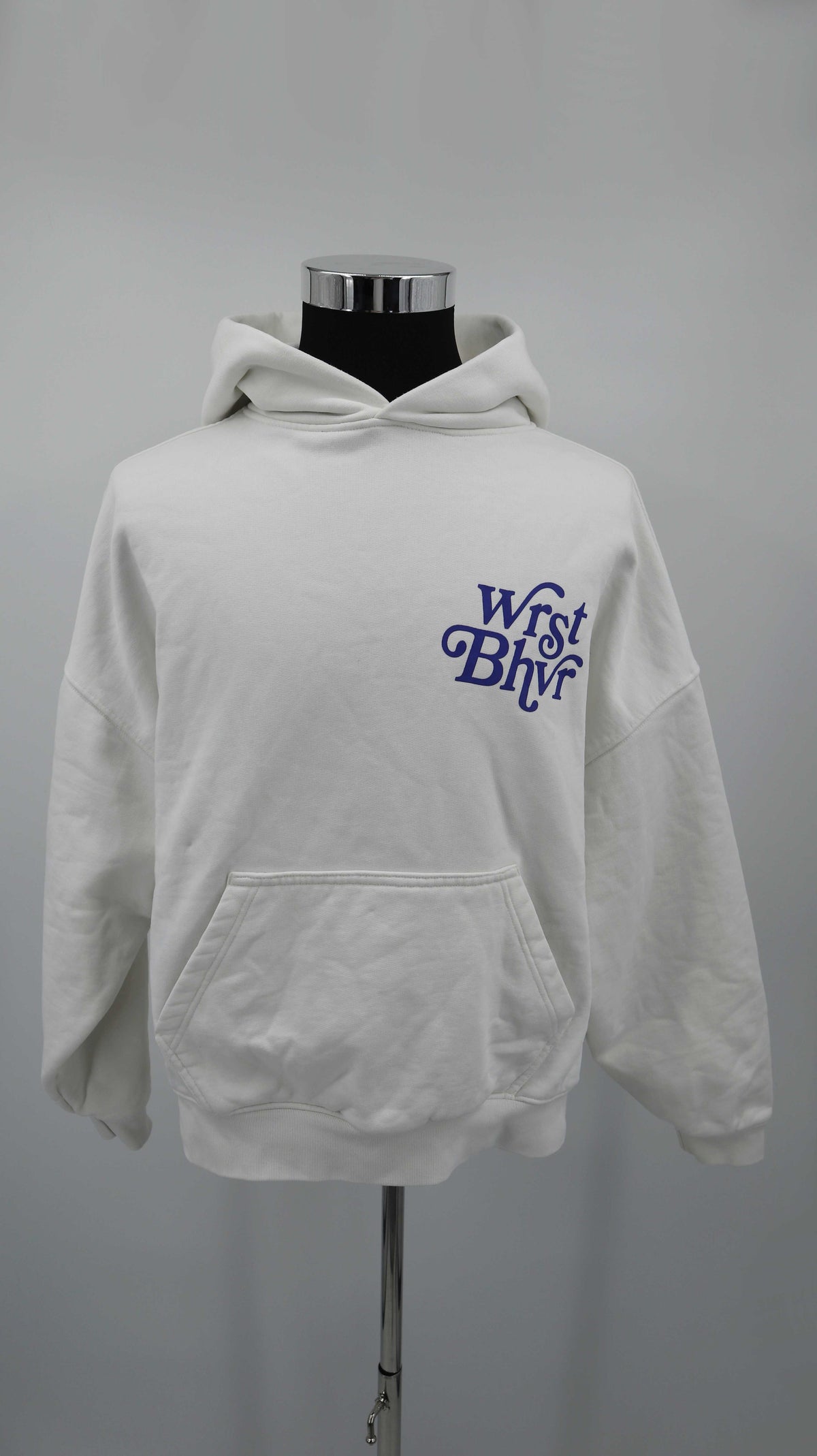 wrstbhvr Hoodie Sweater Pullover weiß M Reen Hoodie