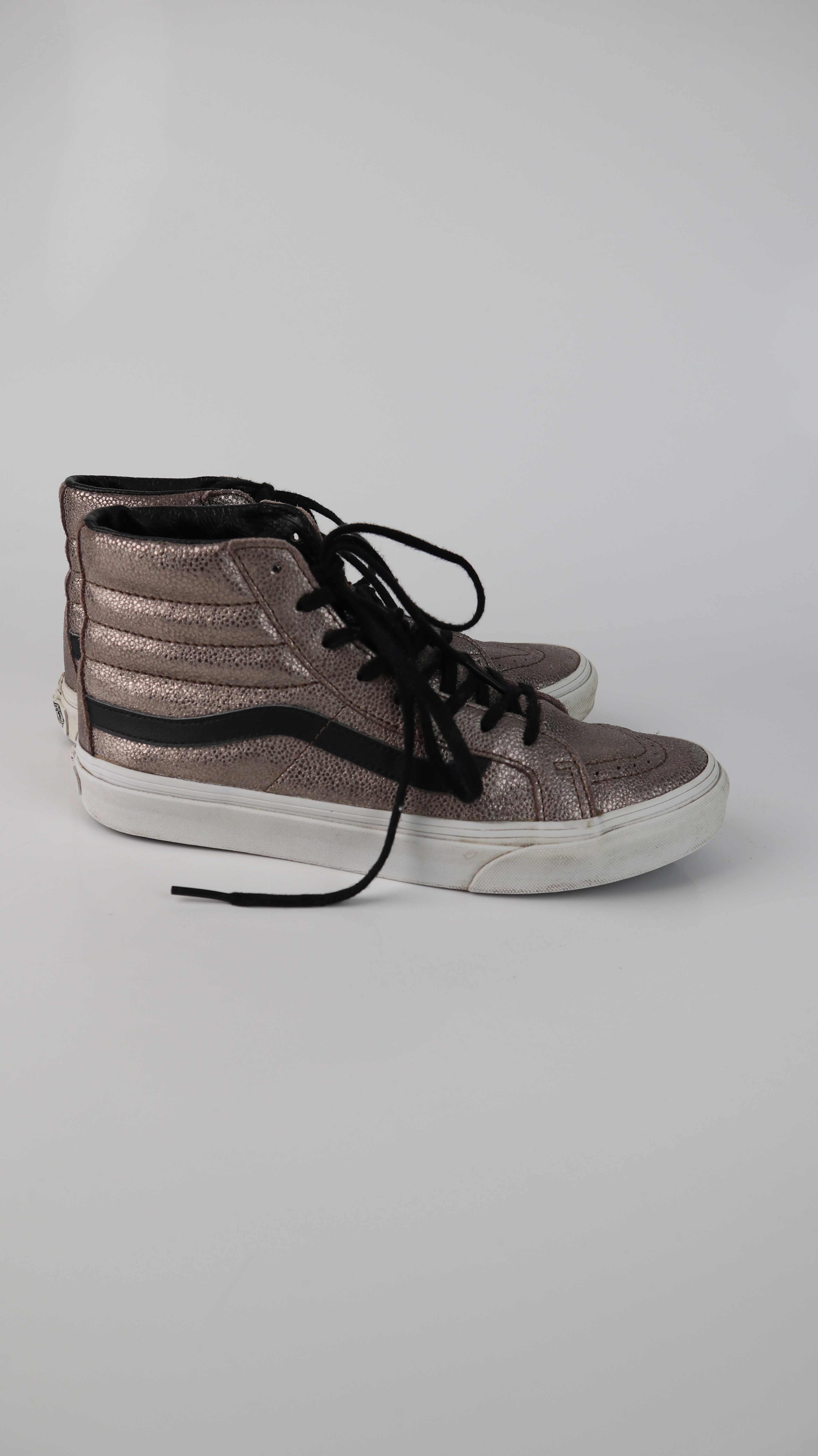 VANS Metallic 38,5 Sneaker Kupfer schwarz high SK8-HI