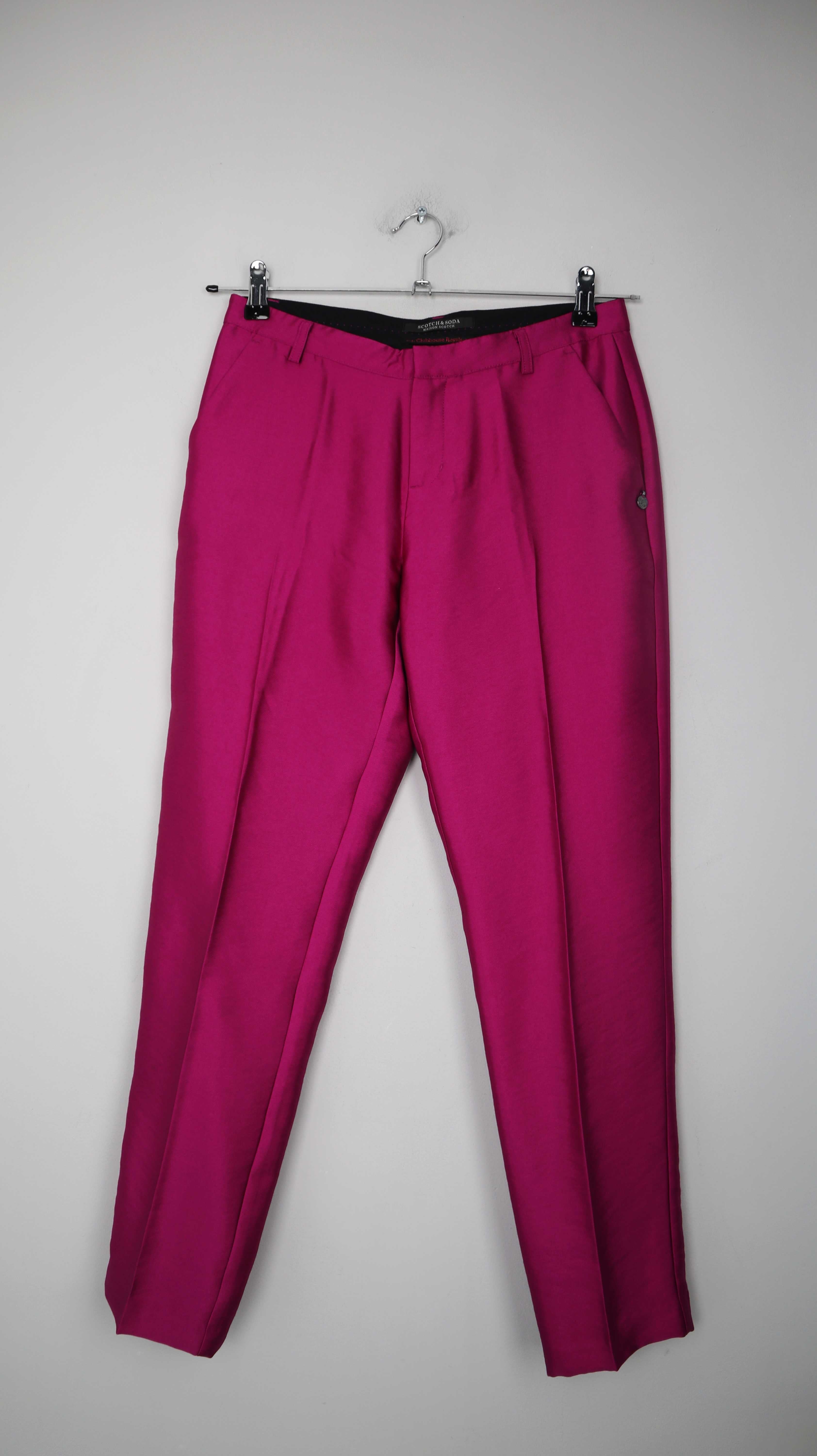 Maison Scotch Hose neu Pink Fuchsia 38 M Chino Rosa Anzughose