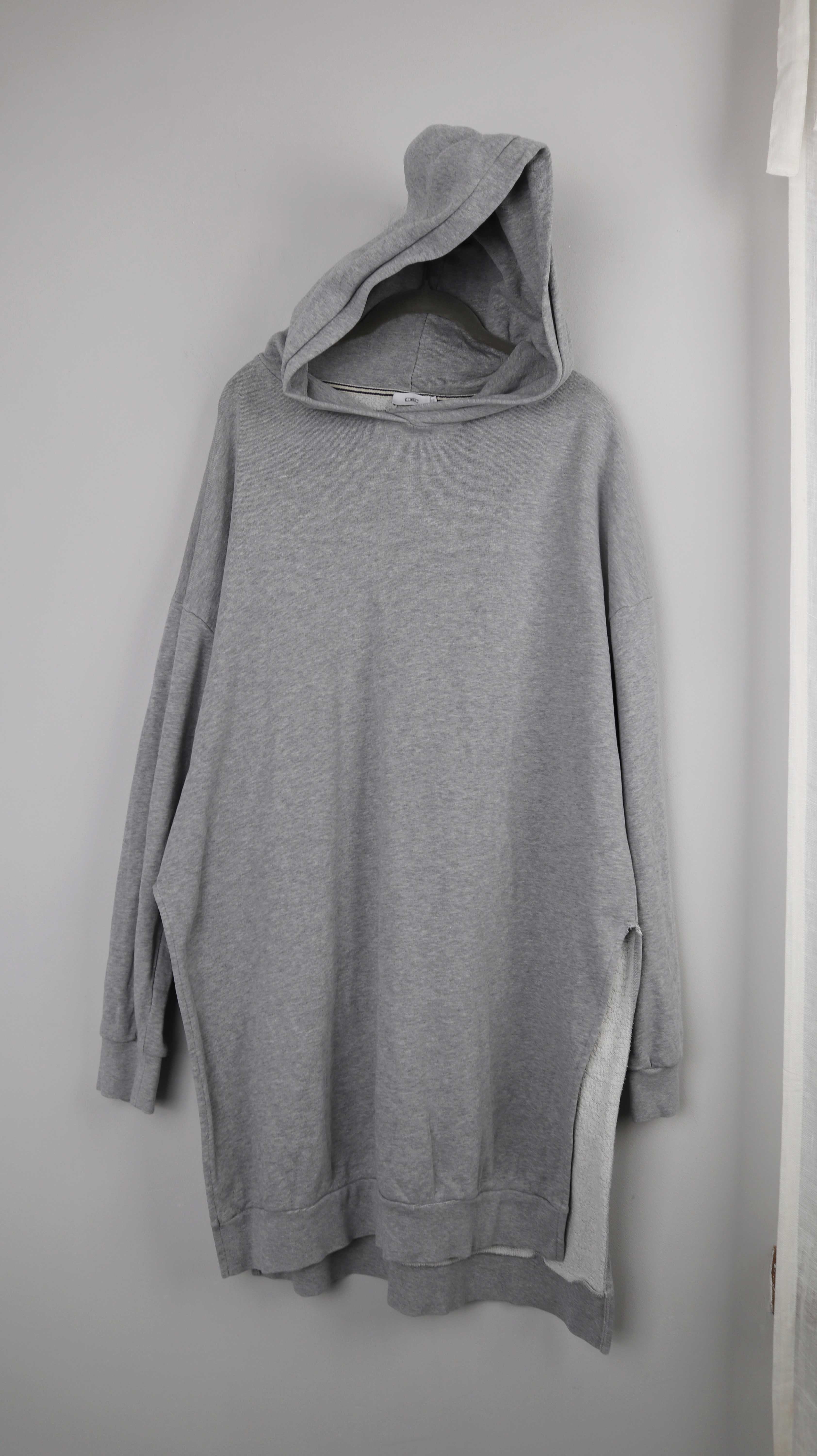 Closed Hoodie Shirt Shirtkleid Grau Sweater 40 L Kapuzenpullover