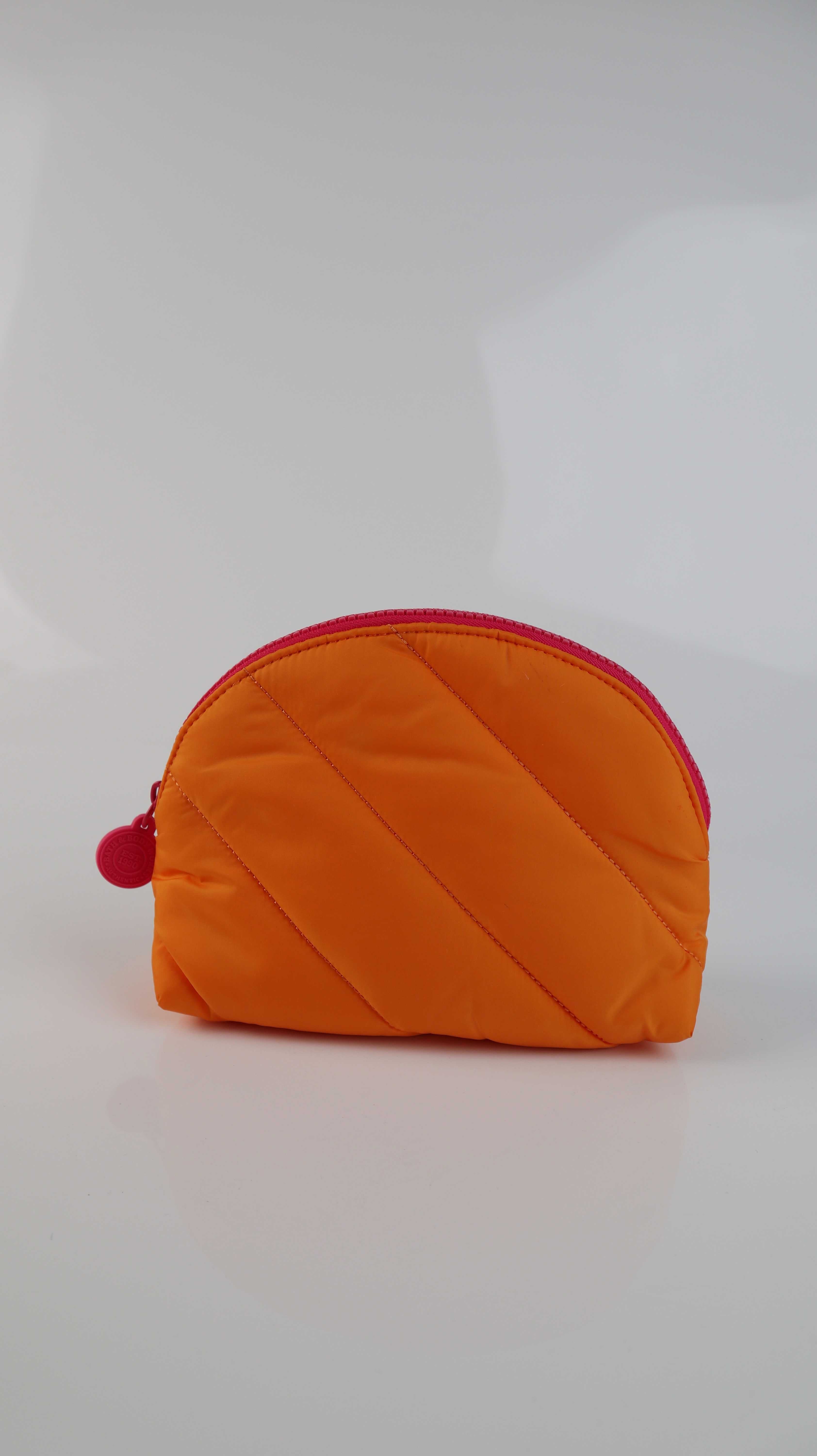 Etui Case Orange Nylon gesteppt Bath & Body Works