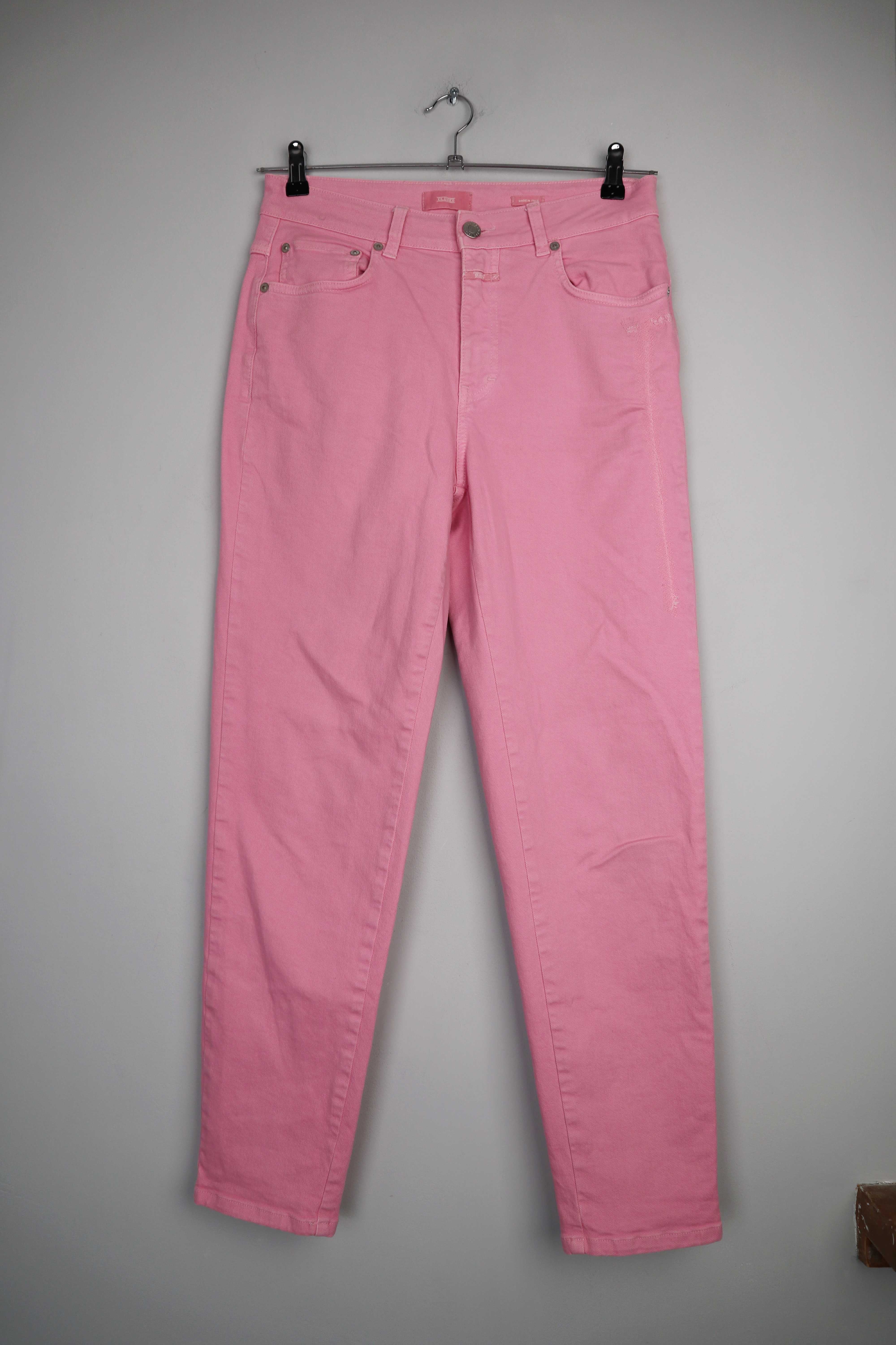 Closed Hose Rosa Pink Day 30 high waist 38 M einfarbig