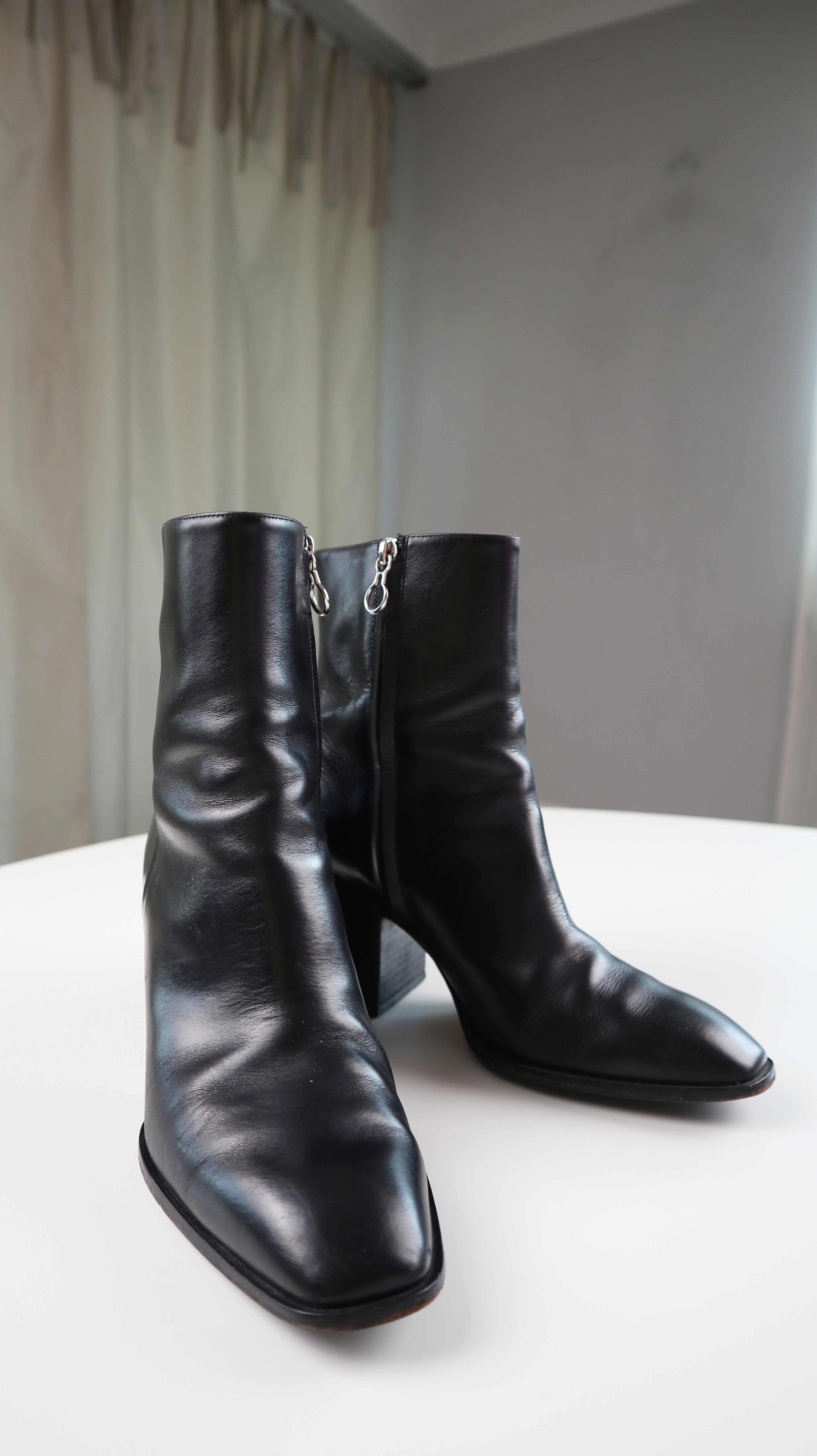 Aeyde Stiefeletten Stiefel Schwarz 39 Boots Bikerboots