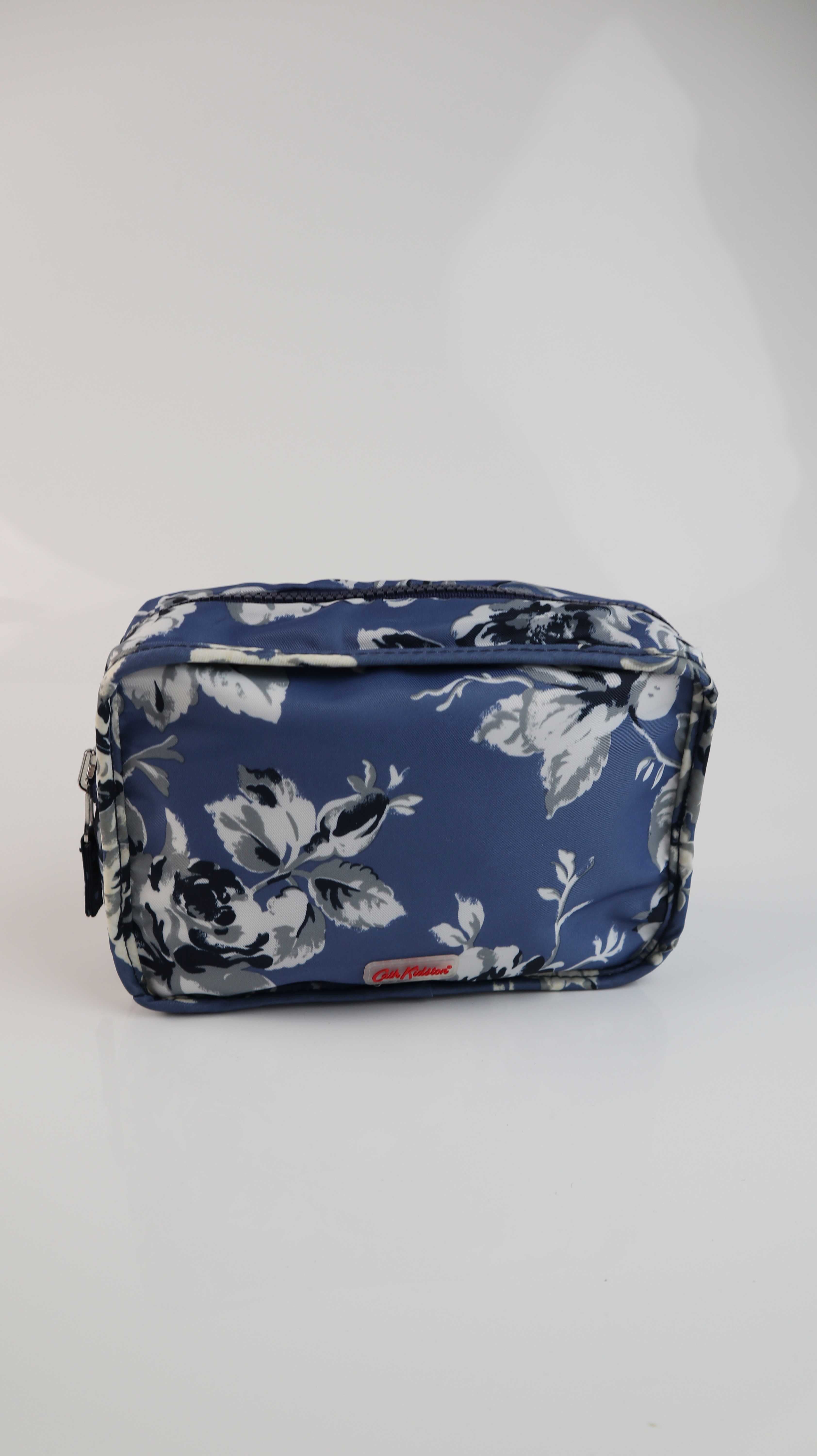 Cath Kidston Etui Tasche blau Kosmetiktasche Reisetasche Federtasche