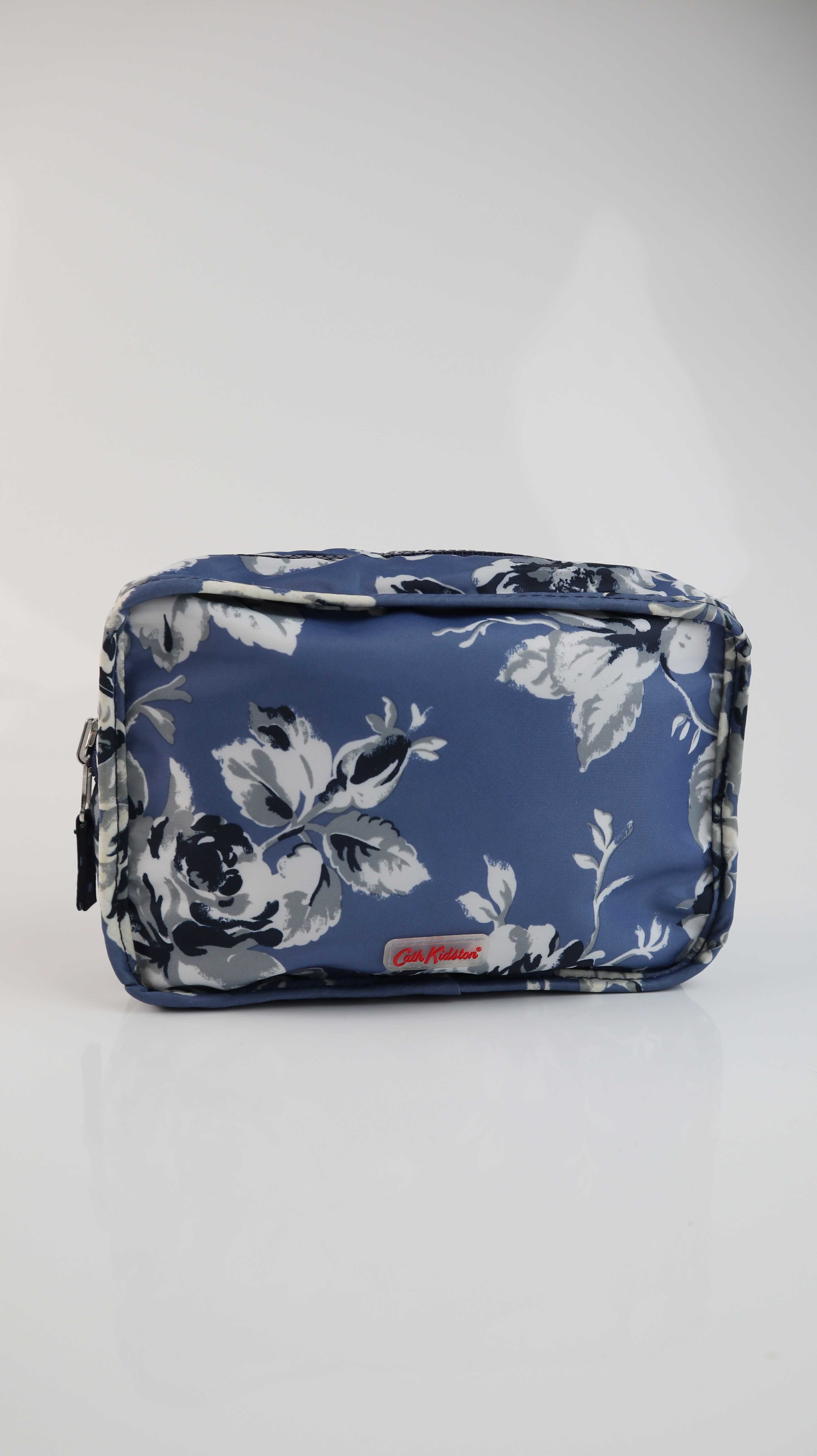Cath Kidston Etui Tasche blau Kosmetiktasche Reisetasche Federtasche