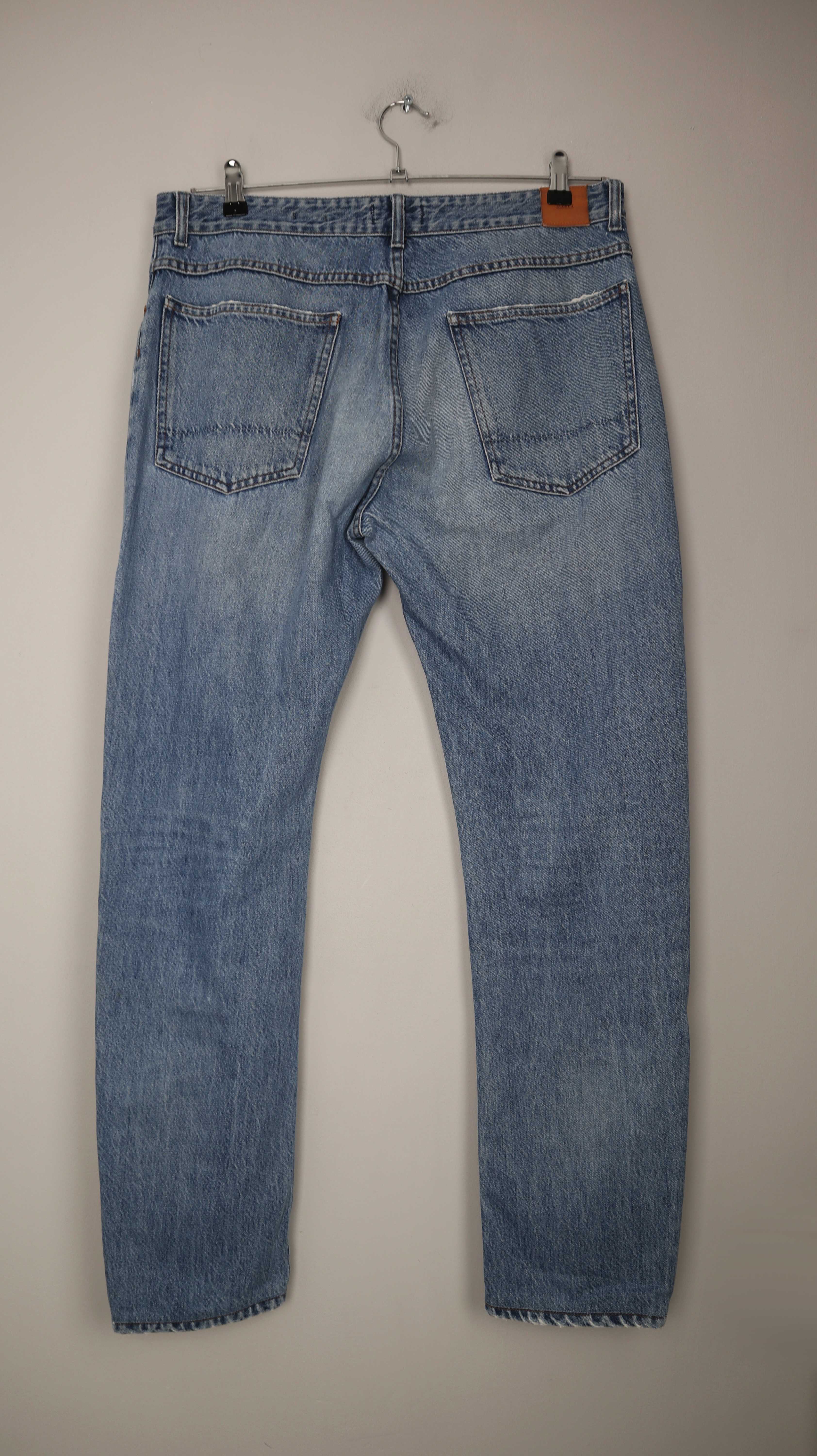 Closed Jeans Unity Slim 34 L denim washed straight leg Hose