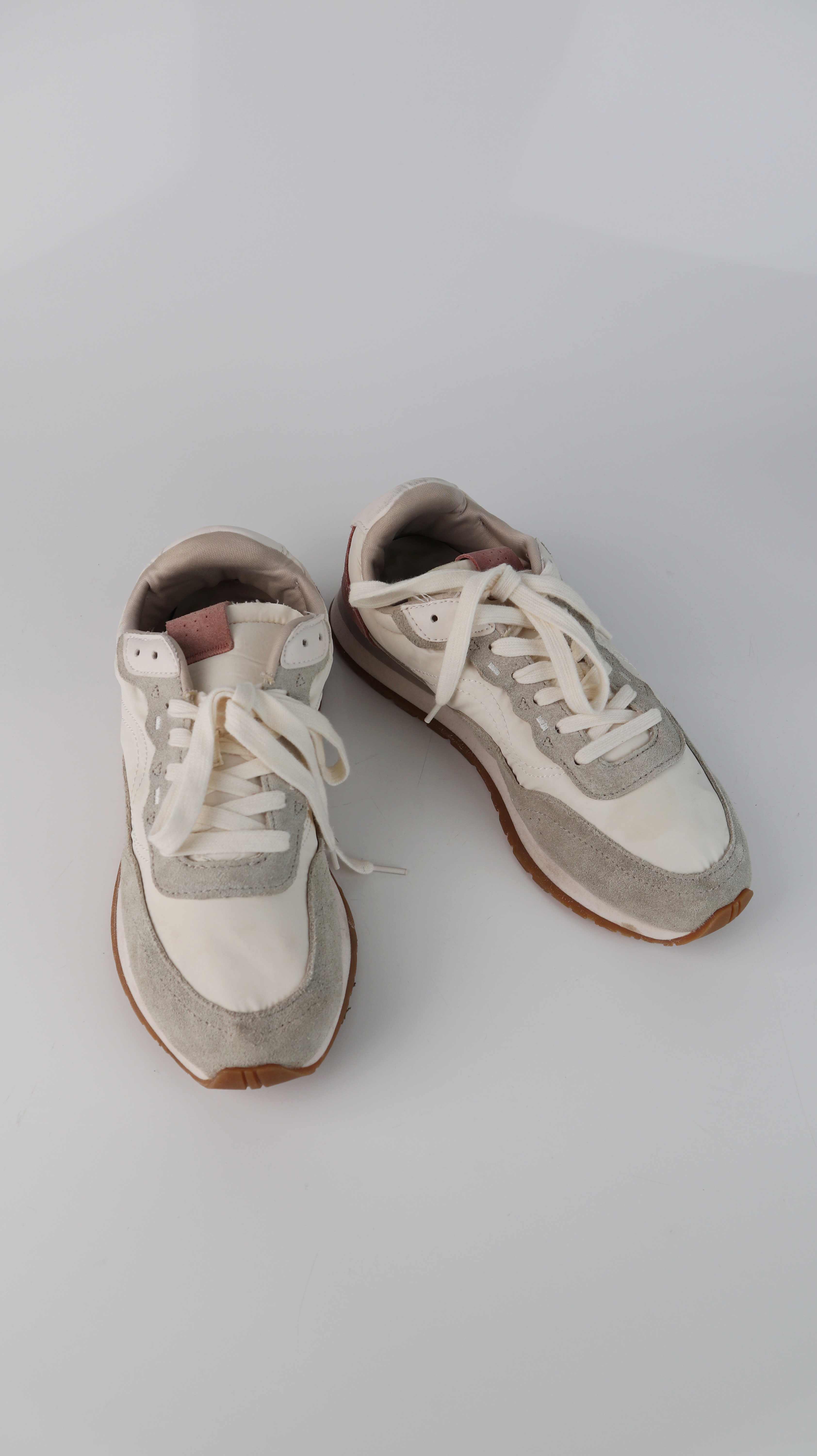 Zara Sneaker Turnschuhe rosa weiß 41 grau