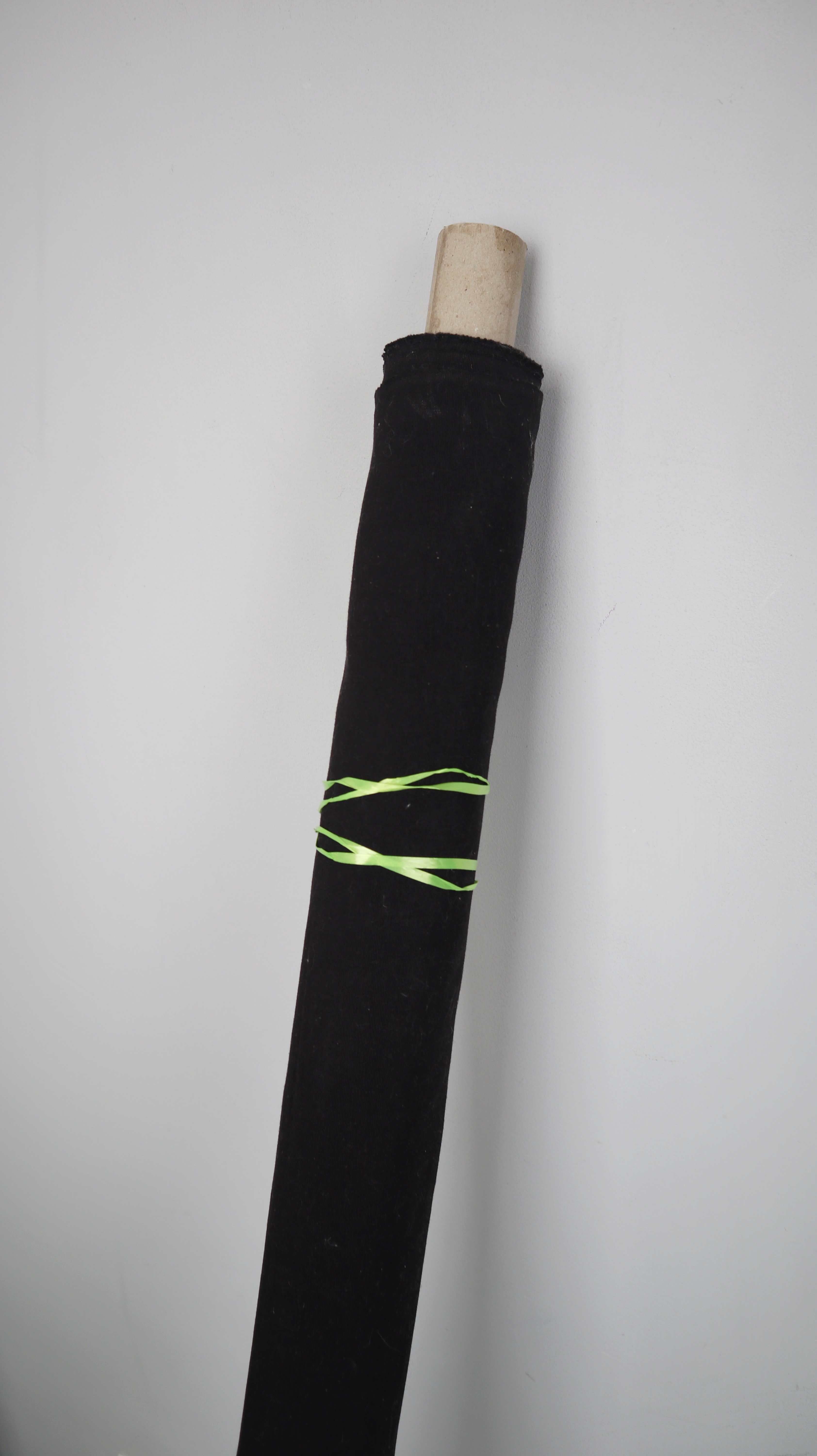 Stoff Baumwollstoff schwarz einfarbig Nähstoff 140 cm Breite